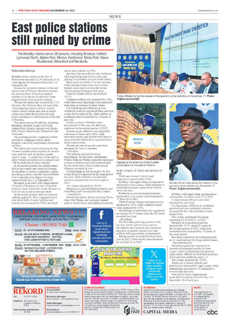 Rekord East 24 November 2023 page 2