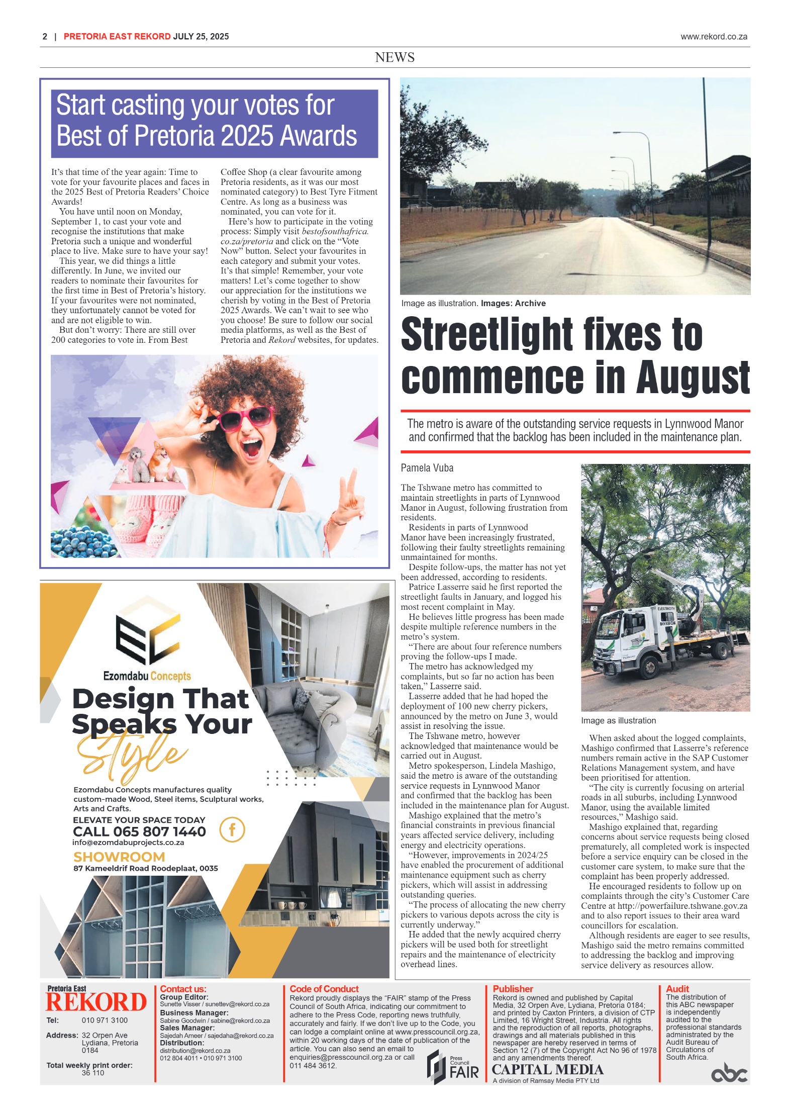 Rekord East 25 July 2025 page 2