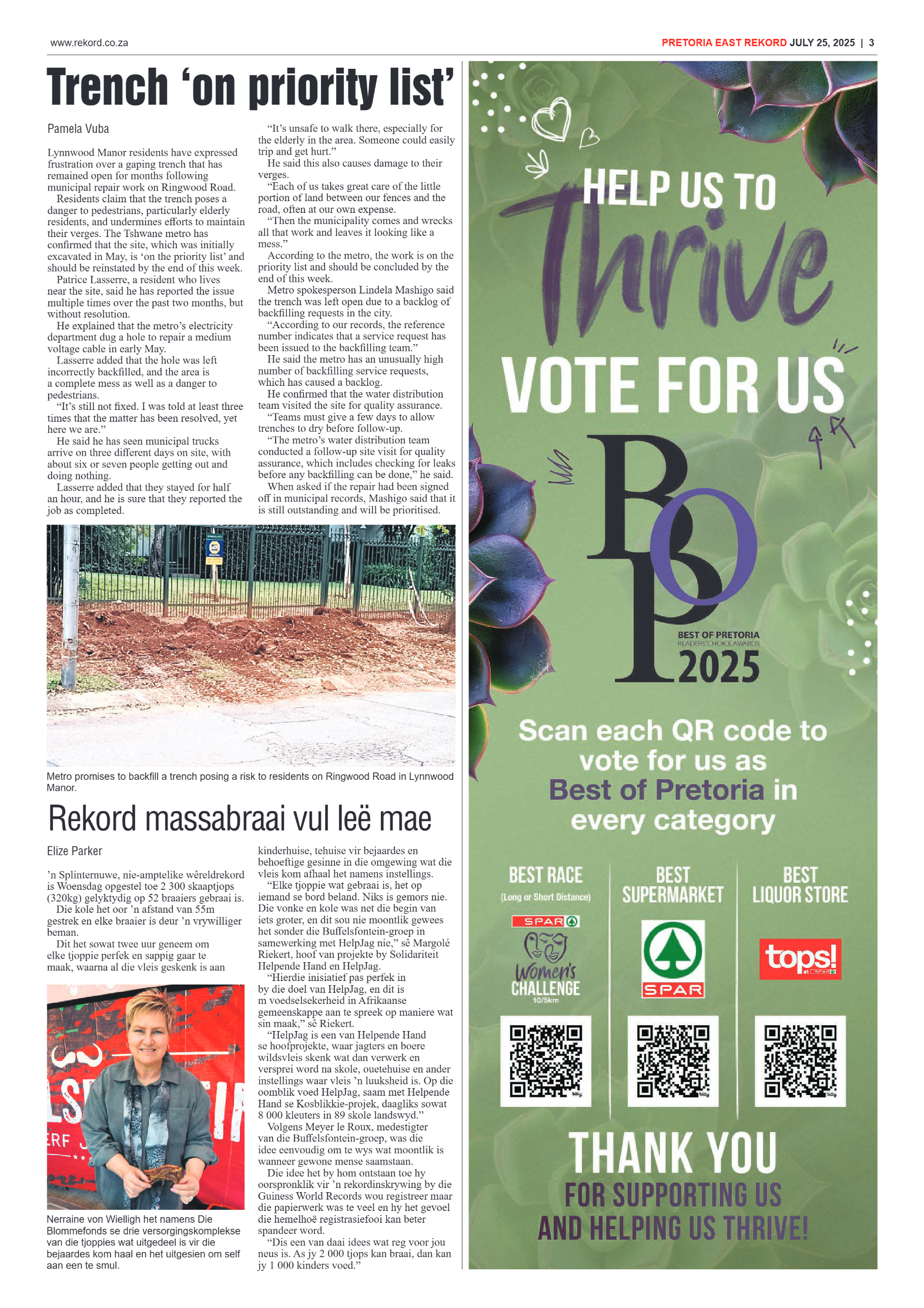 Rekord East 25 July 2025 page 3