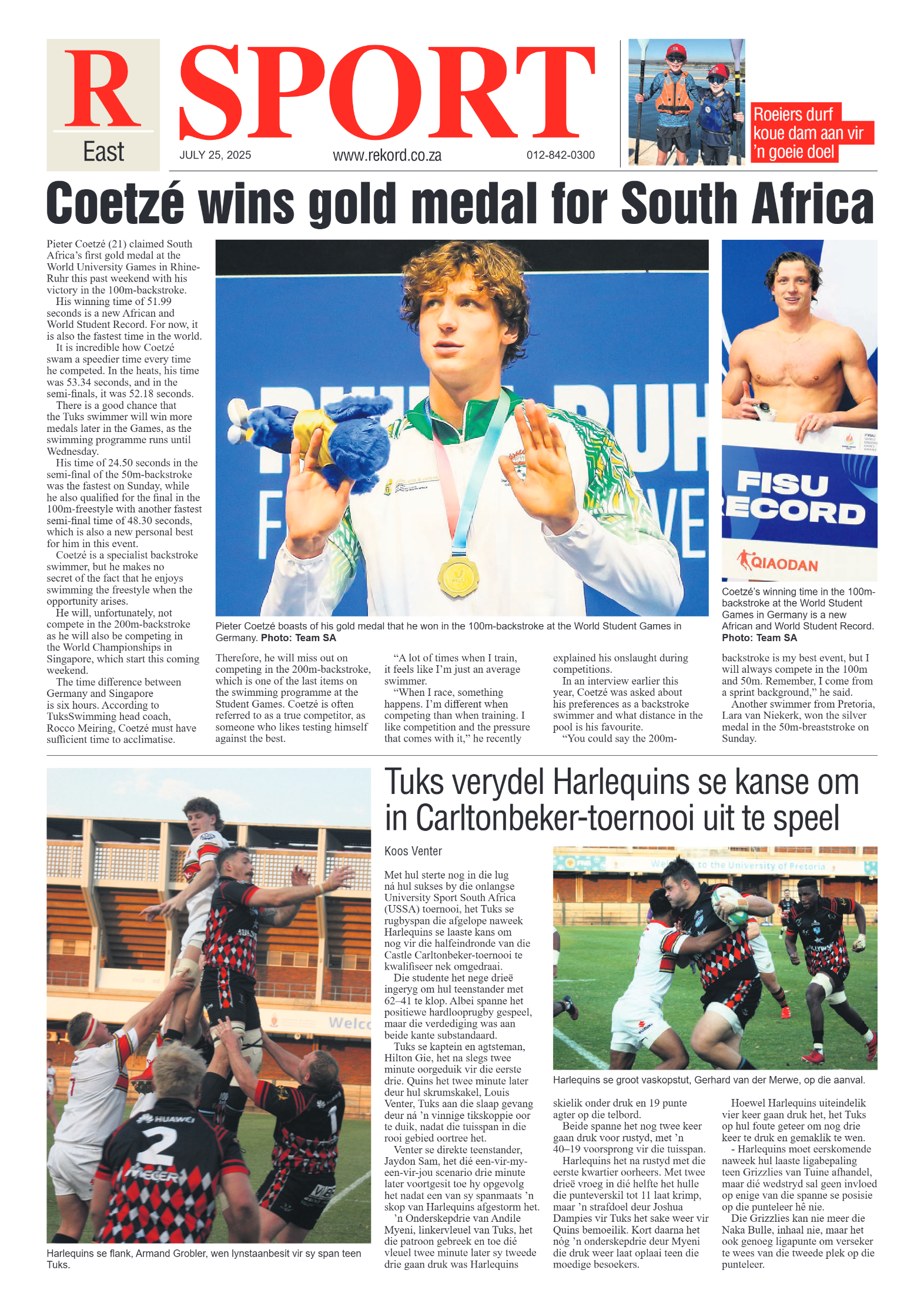 Rekord East 25 July 2025 page 8