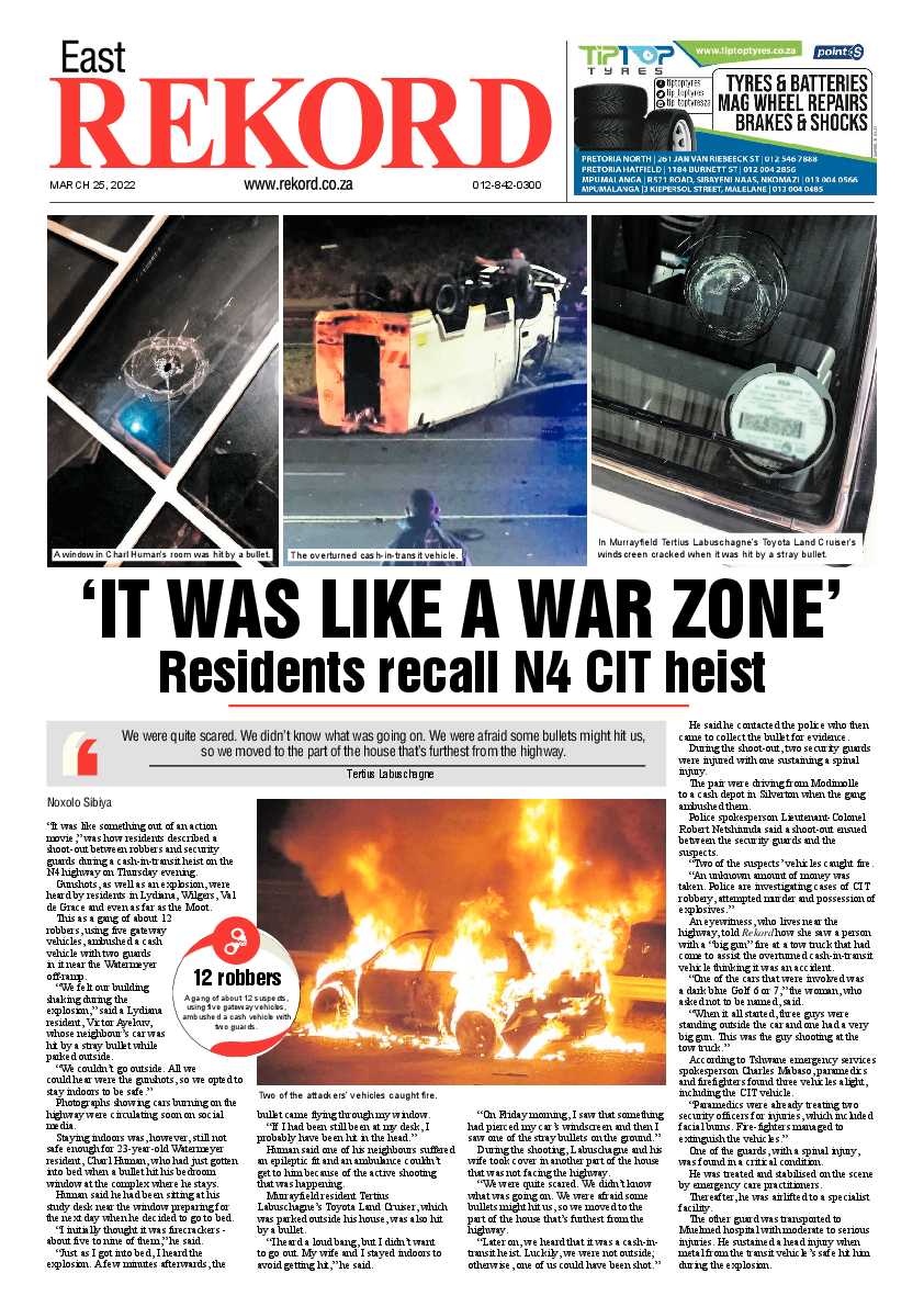 Rekord East 25 March 2022 page 1