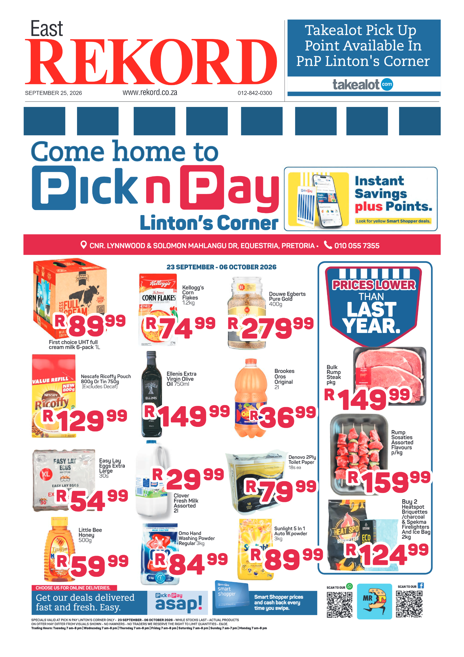 Rekord East 25 September 2026 page 1