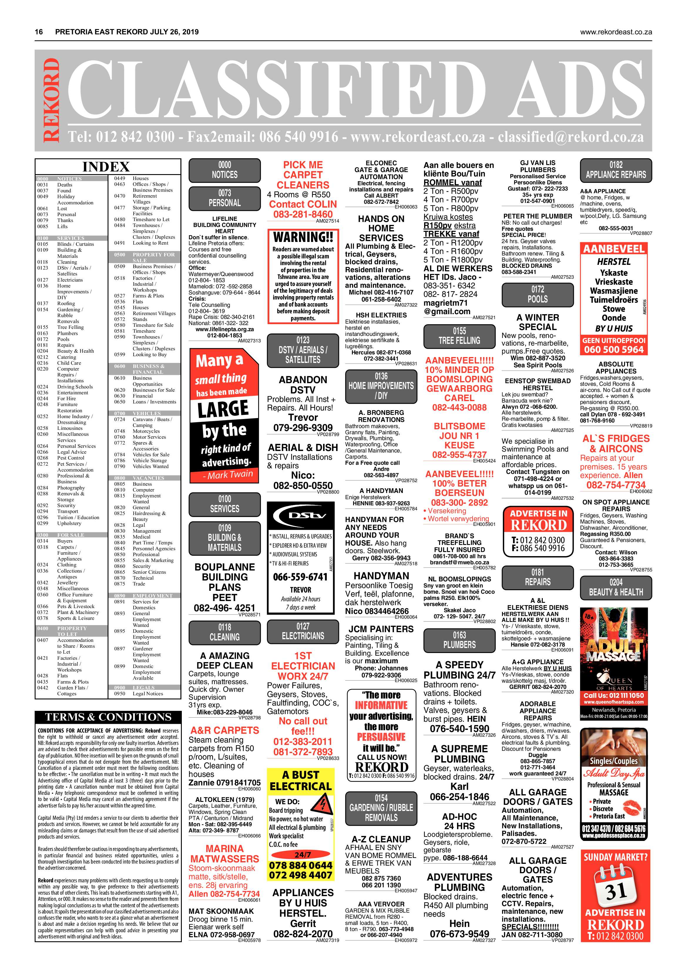 Rekord East 26 July 2019 page 16