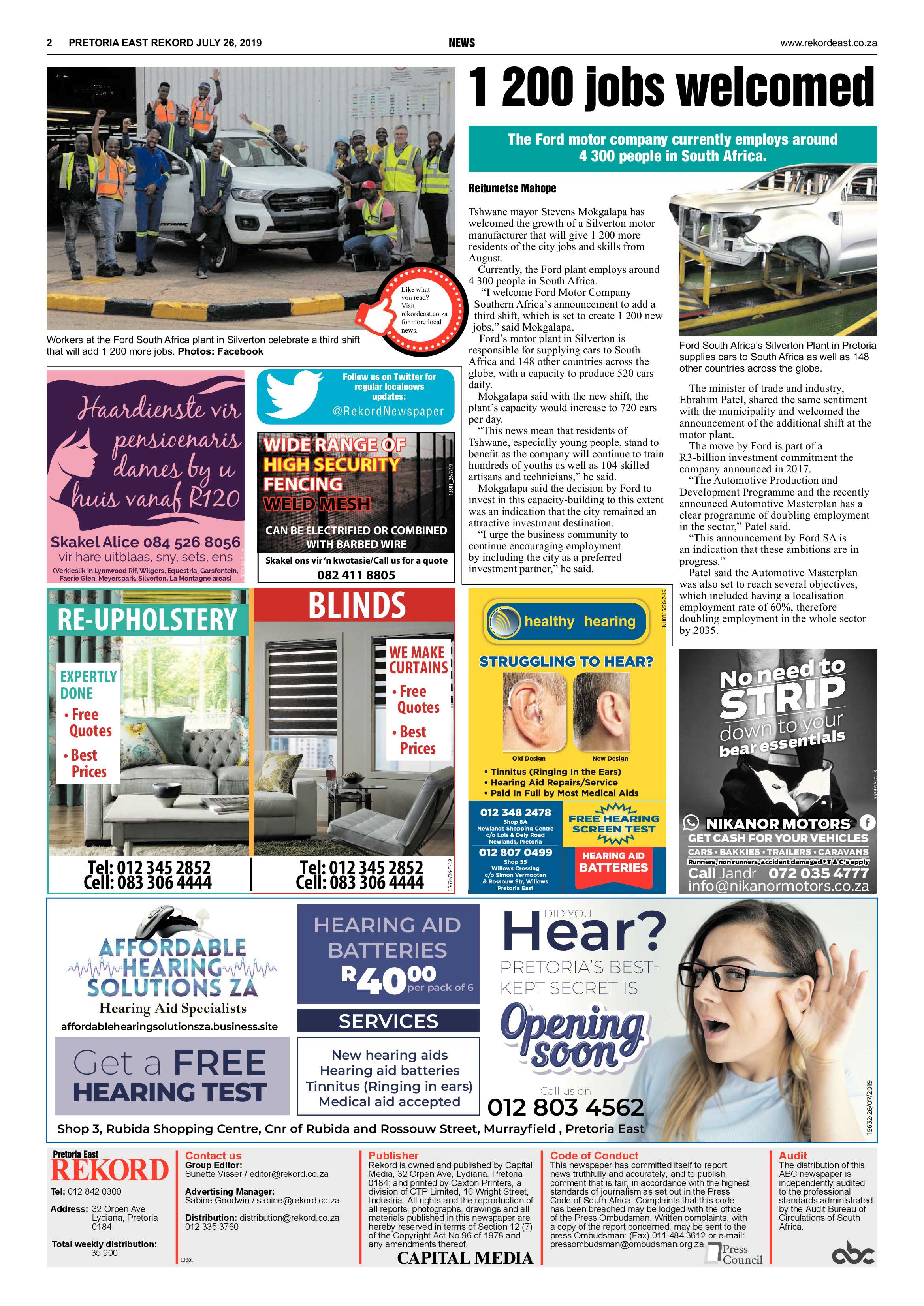 Rekord East 26 July 2019 page 2