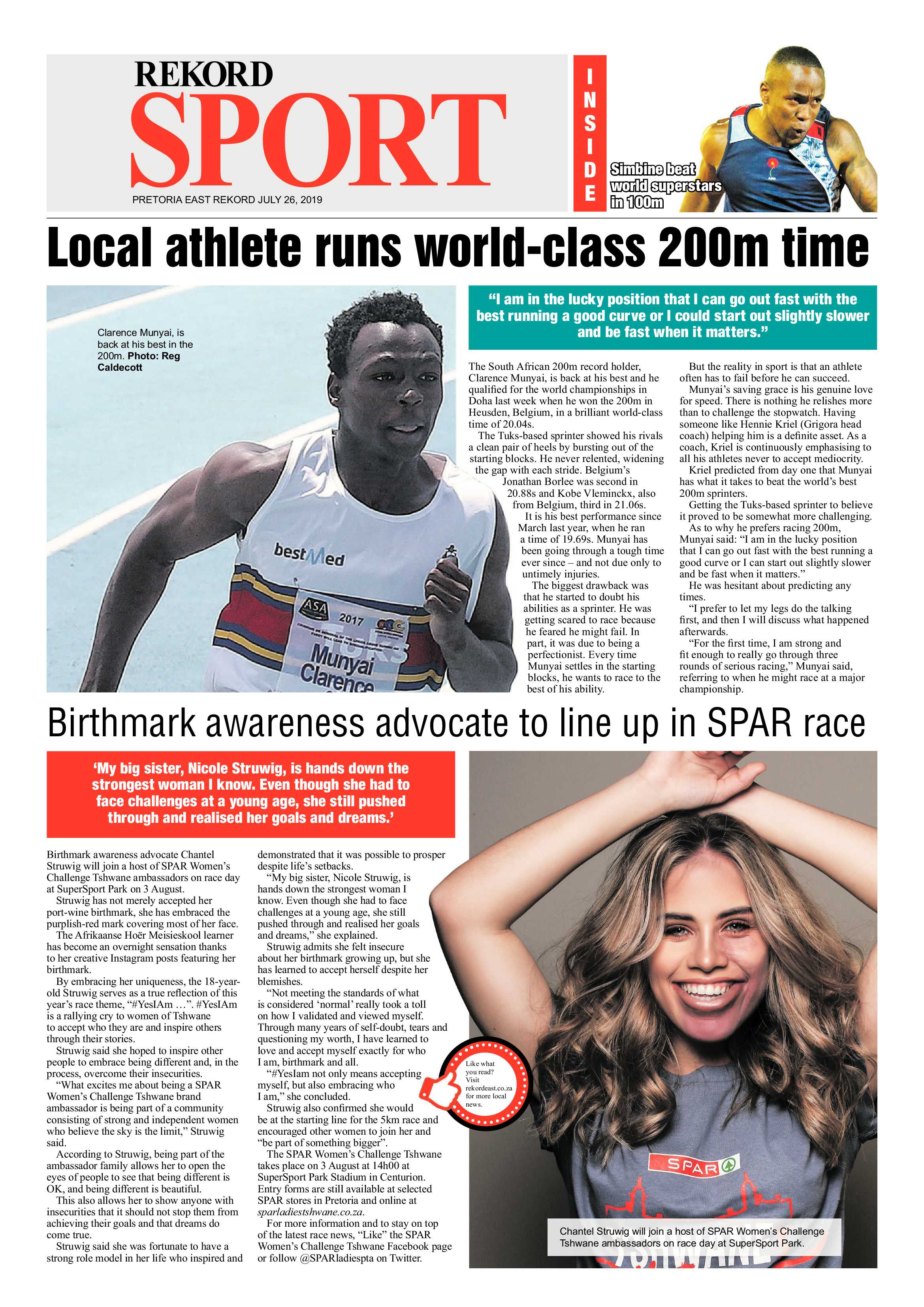 Rekord East 26 July 2019 page 20