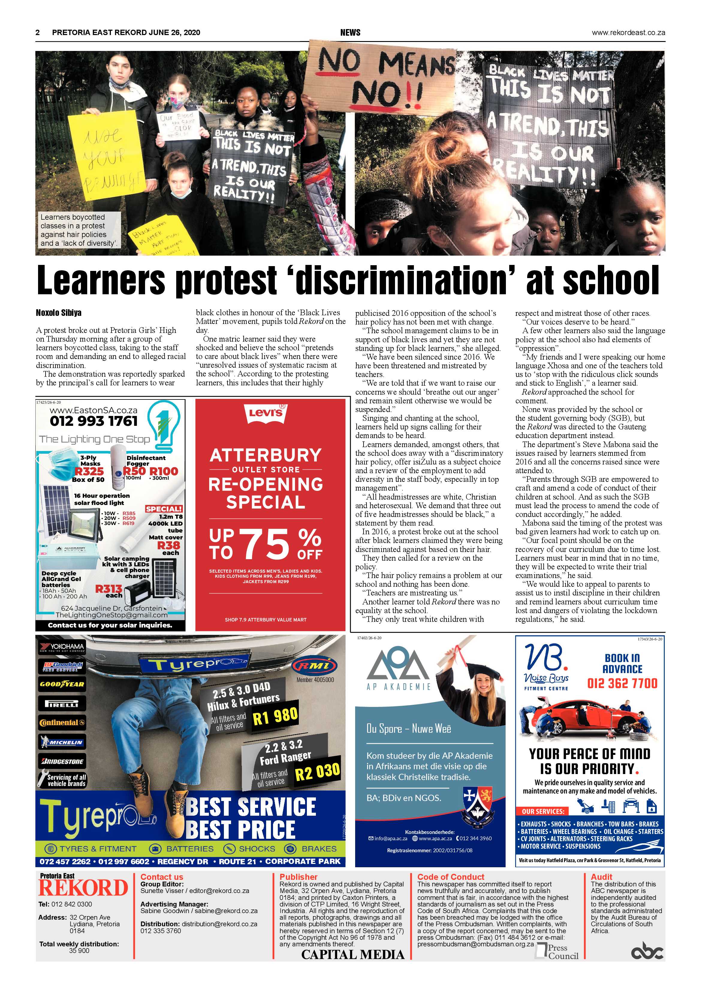 Rekord East 26 June 2020 page 2