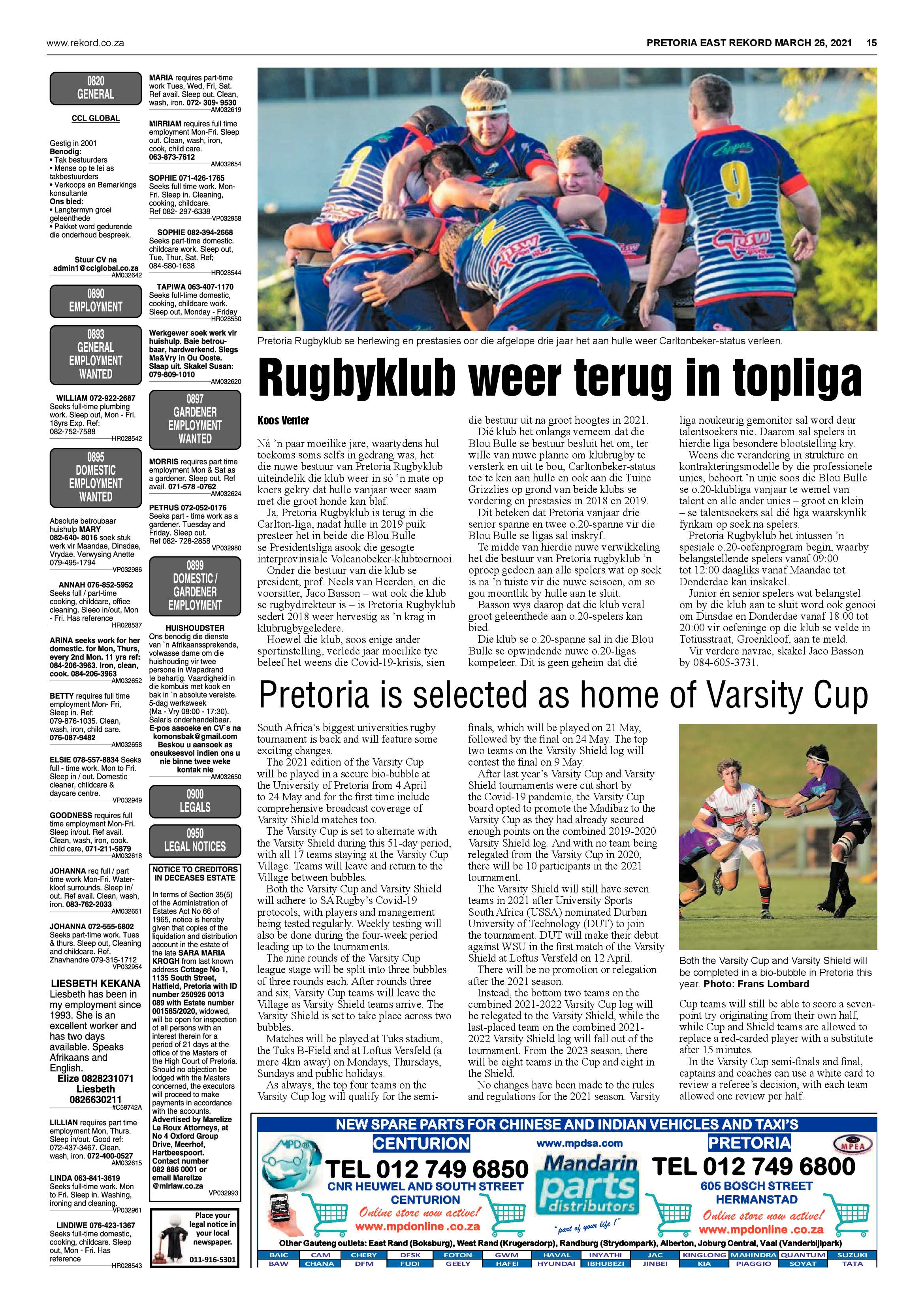 Rekord East 26 March 2021 page 15