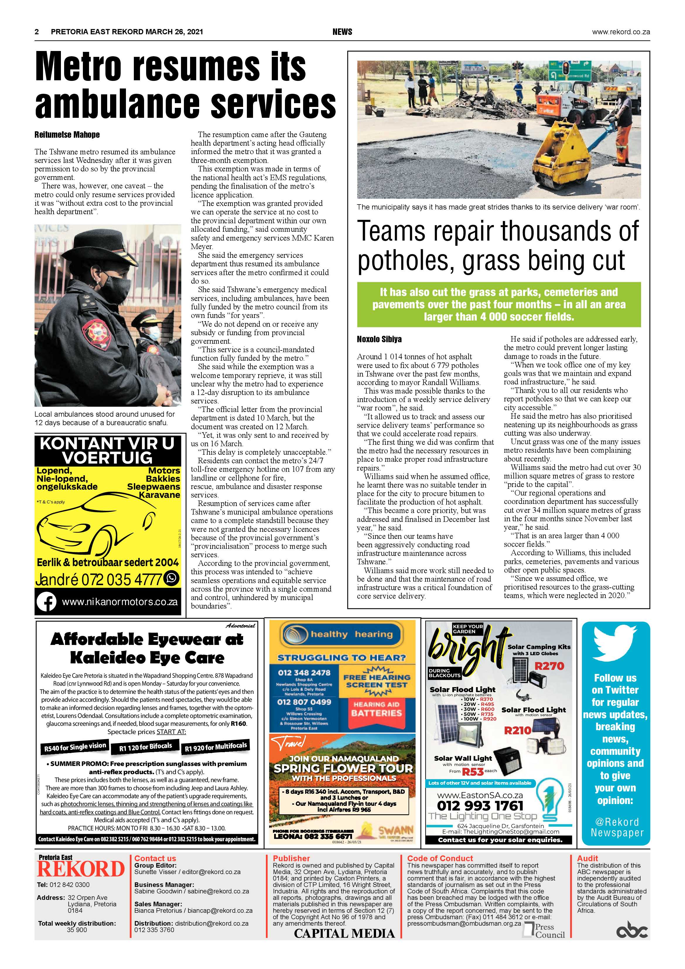 Rekord East 26 March 2021 page 2
