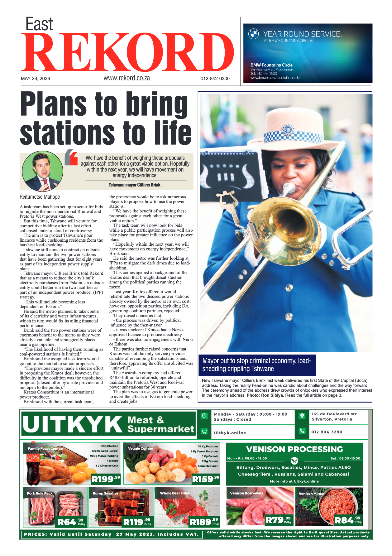 Rekord East 26 May 2023 page 1