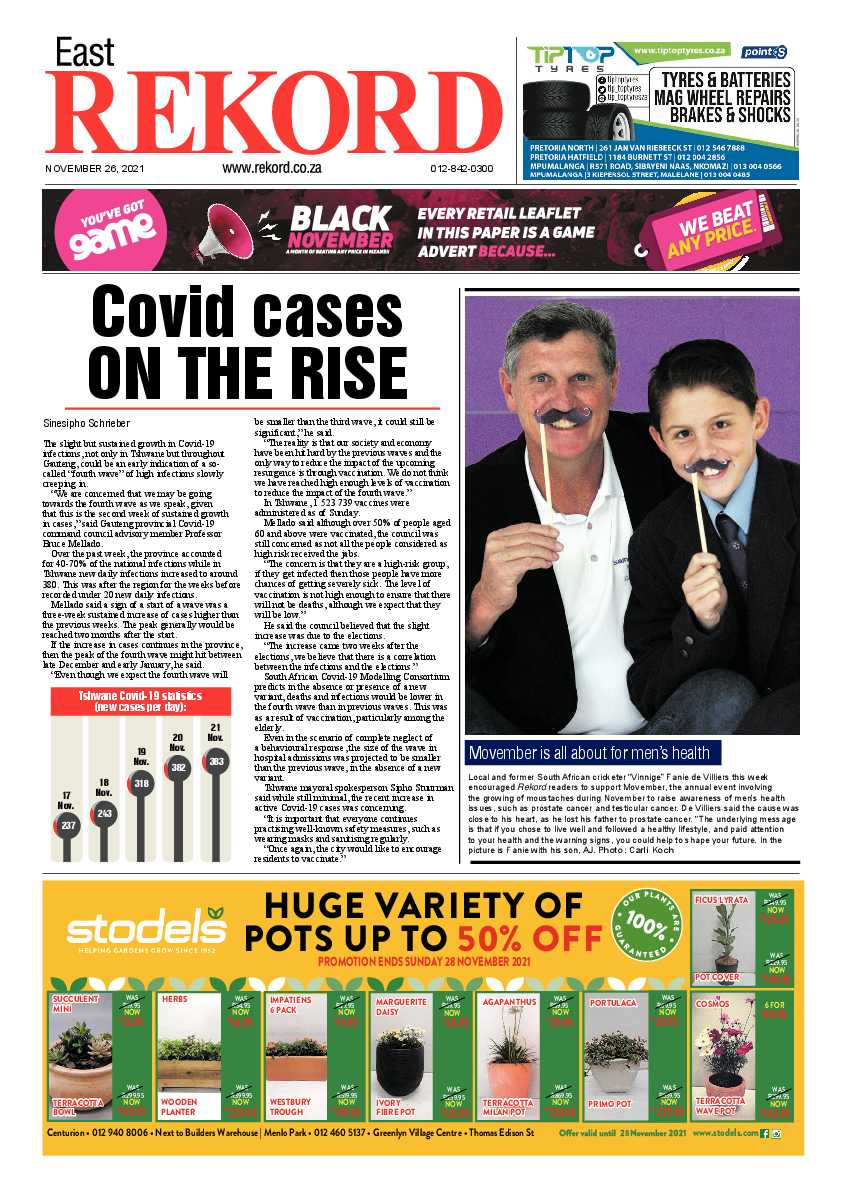 Rekord East 26 November 2021 page 1