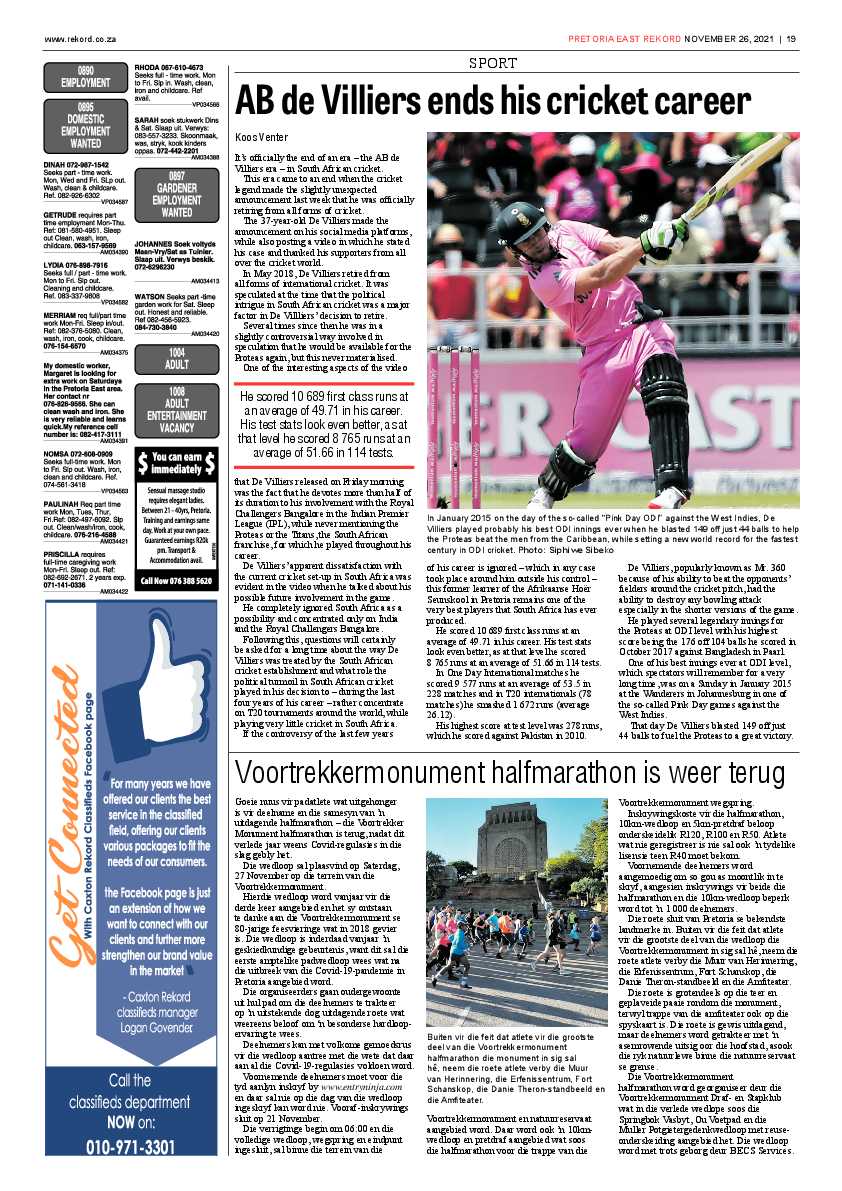 Rekord East 26 November 2021 page 19