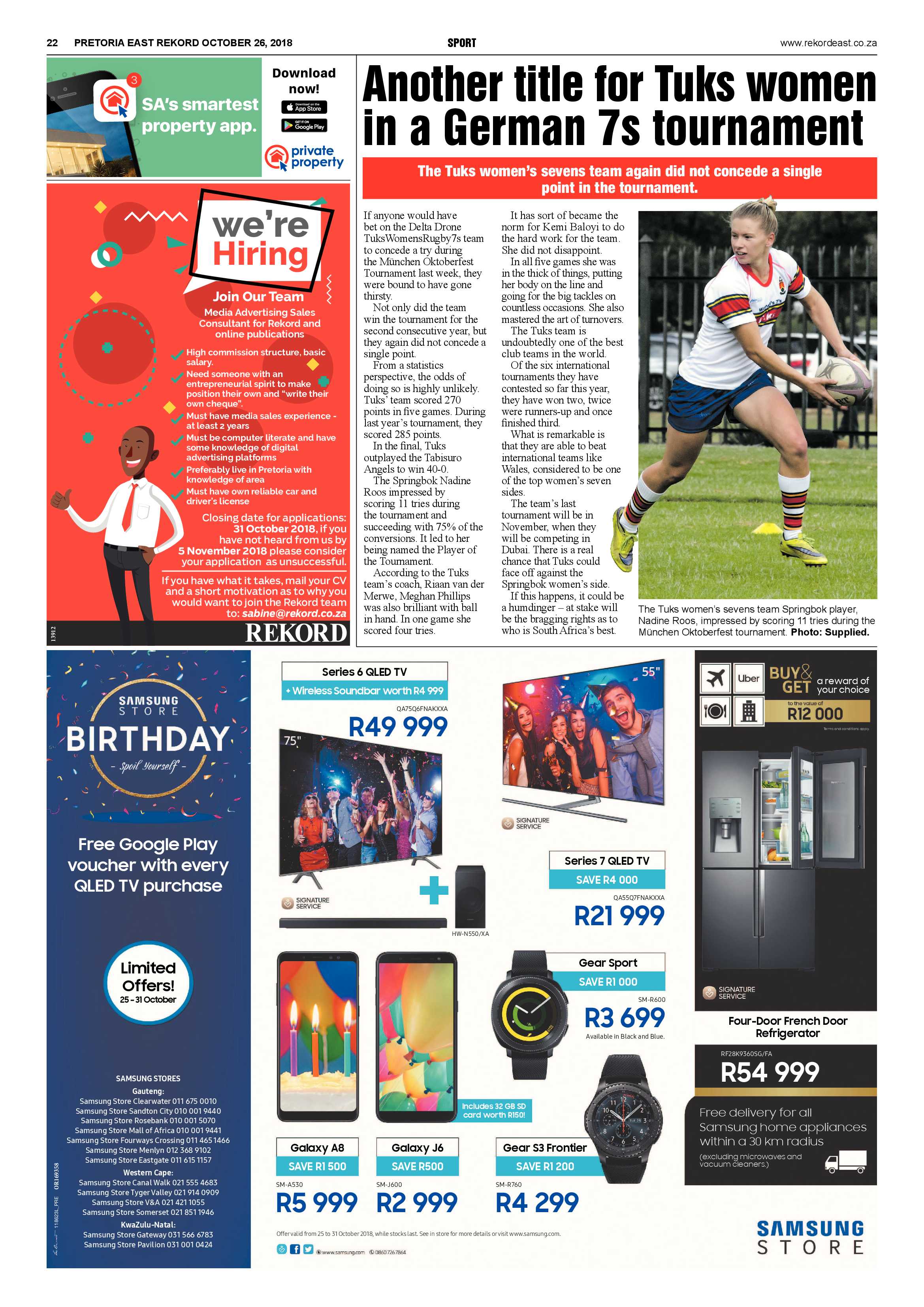 Rekord East 26 October 2018 page 22