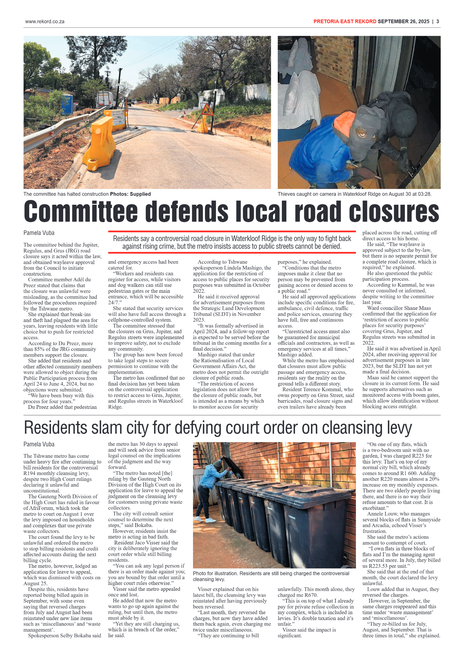 Rekord East 26 September 2025 page 3
