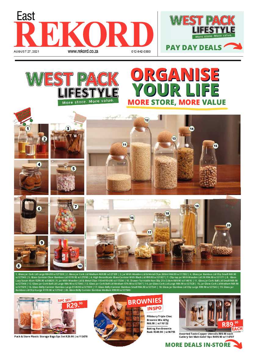 Rekord East 27 August 2021 page 1
