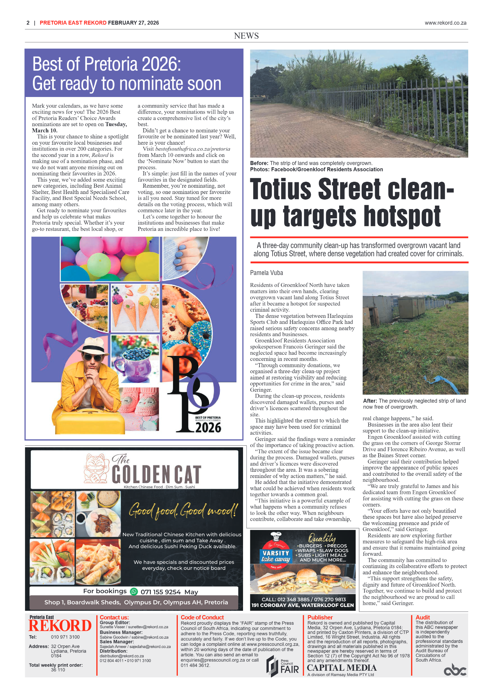 Rekord East 27 February 2026 page 4