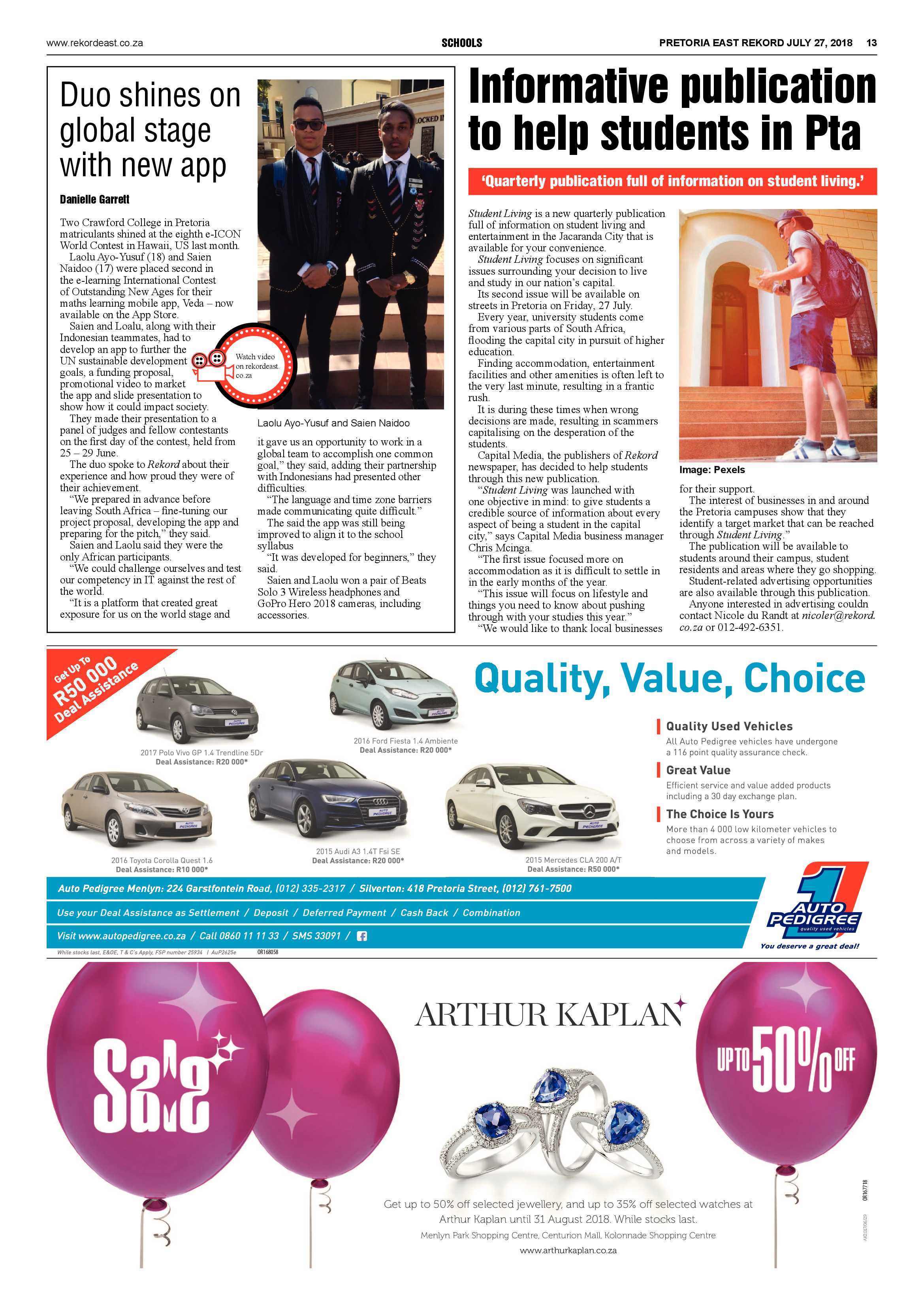 Rekord East 27 July 2018 page 13
