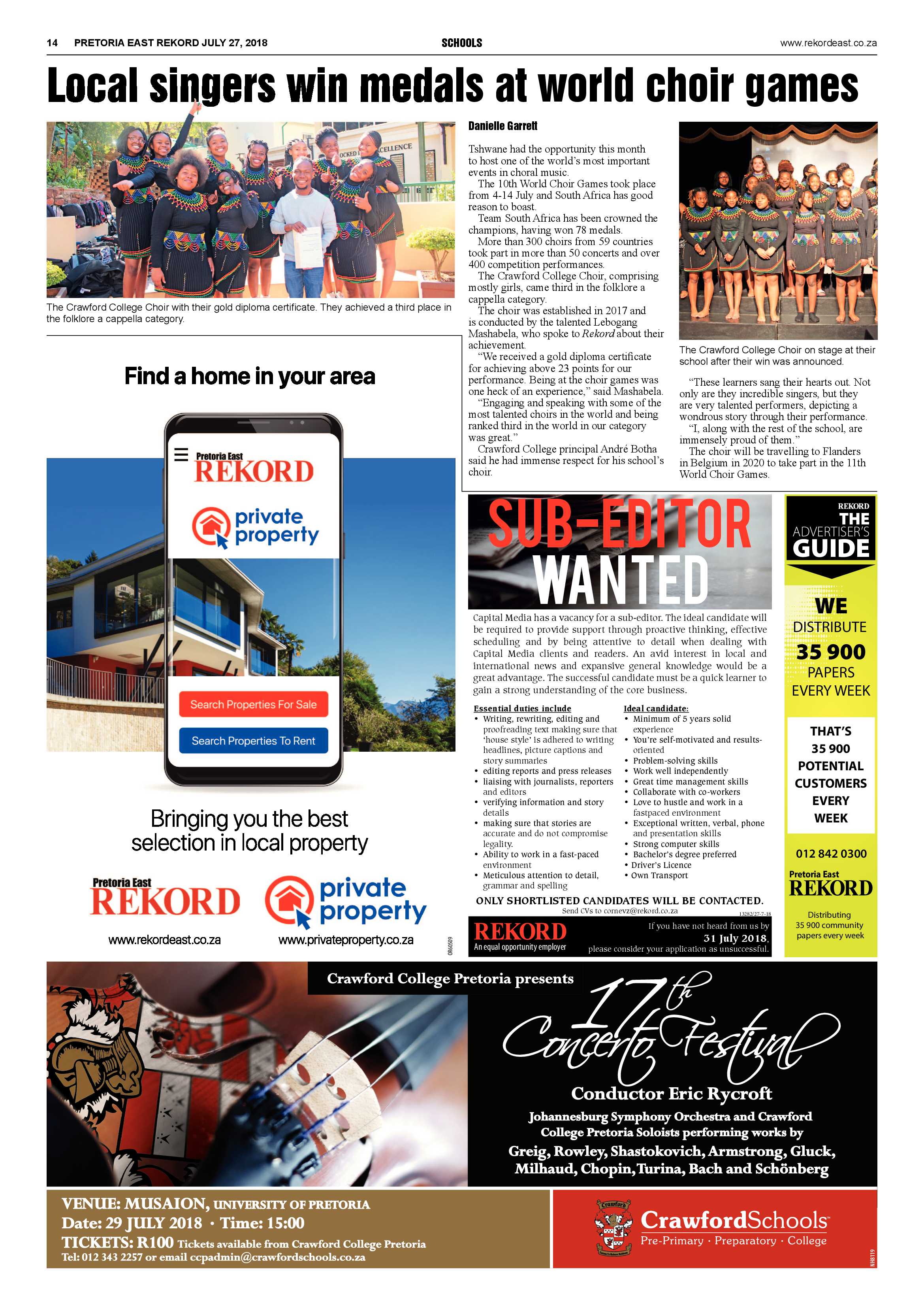 Rekord East 27 July 2018 page 14