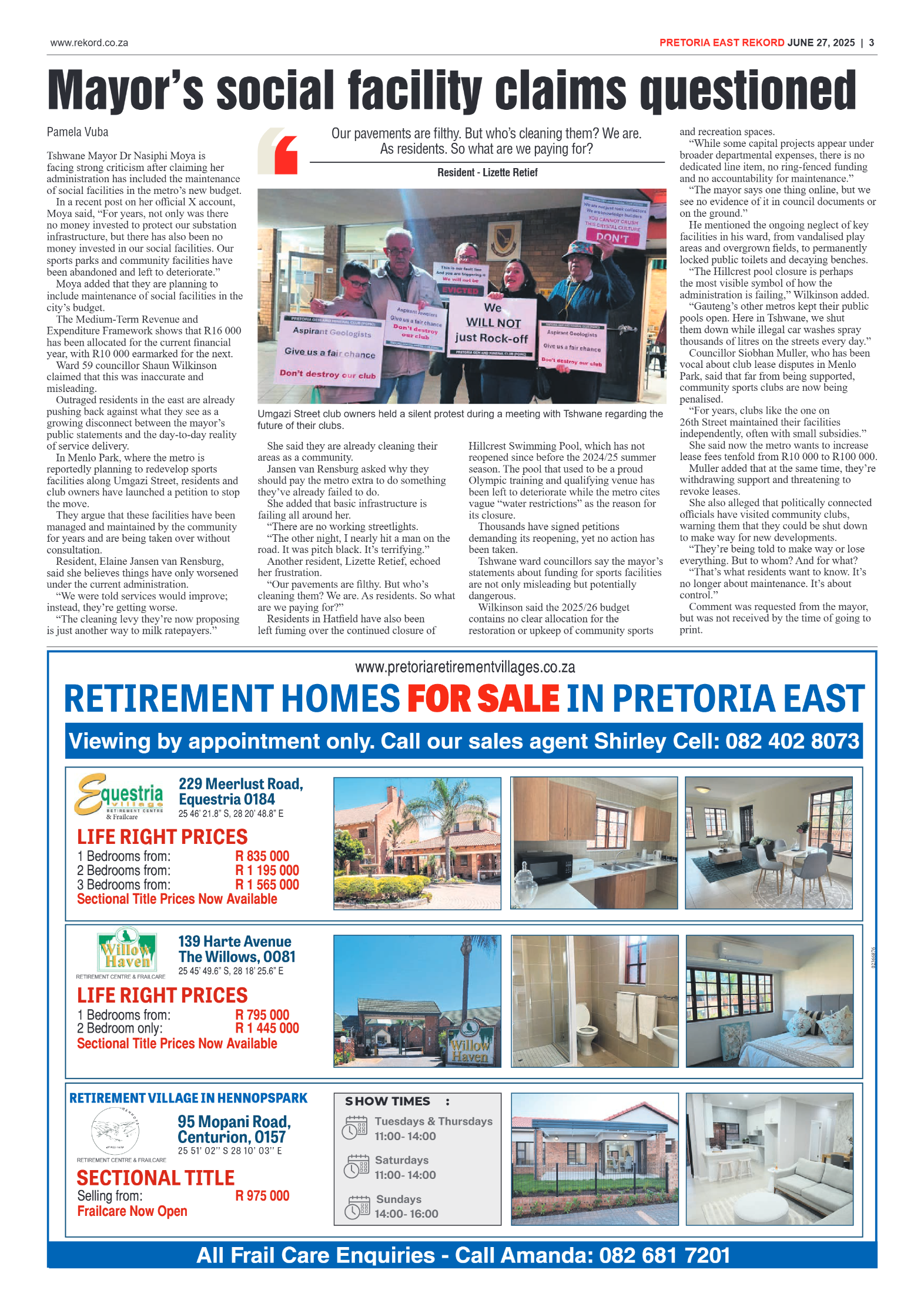 Rekord East 27 June 2025 page 3