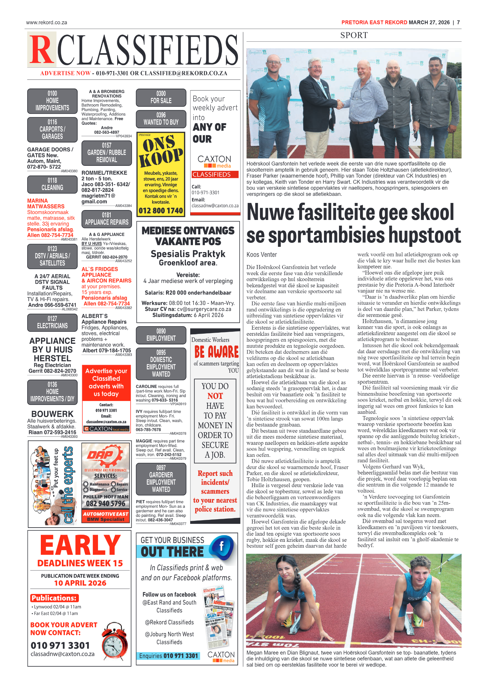 Rekord East 27 March 2026 page 9