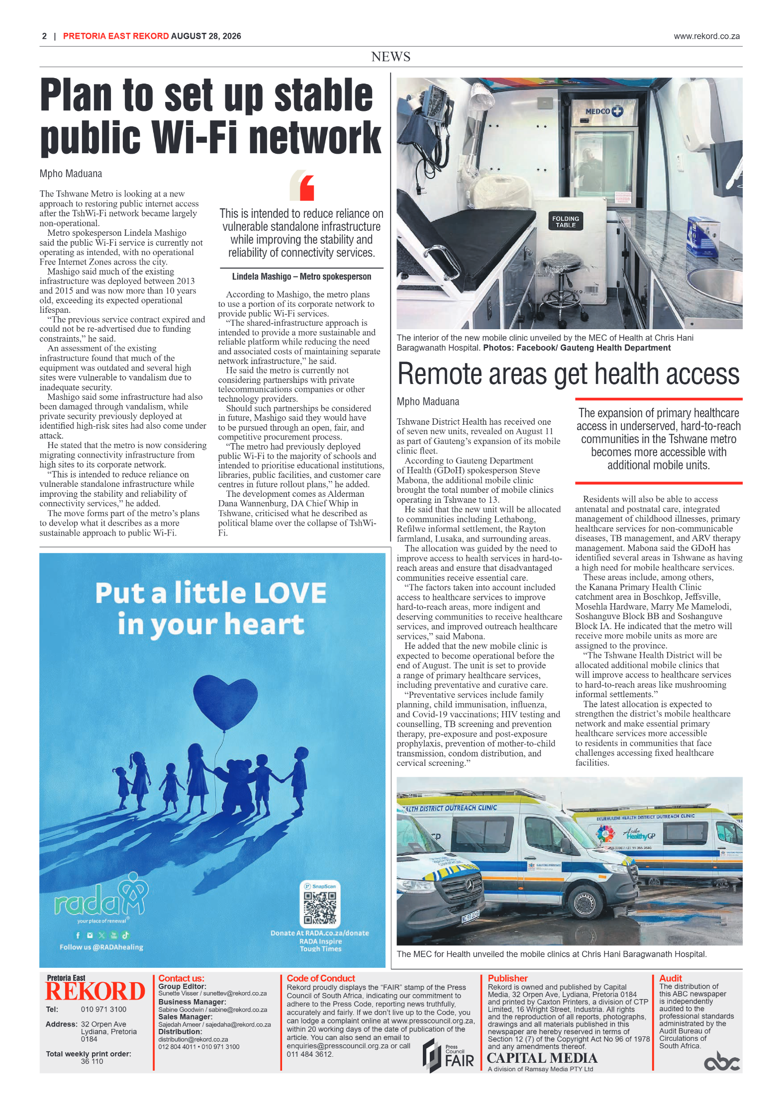 Rekord East 28 August 2026 page 6