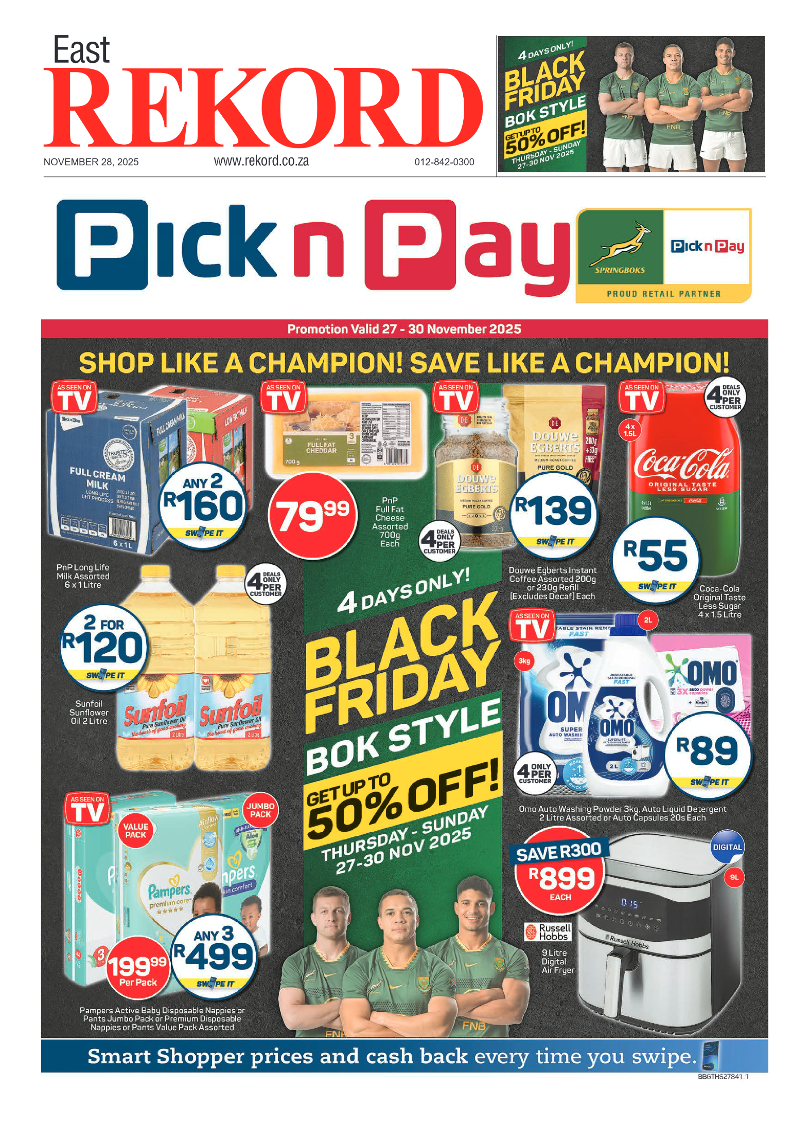 Rekord East 28 November 2025 page 1