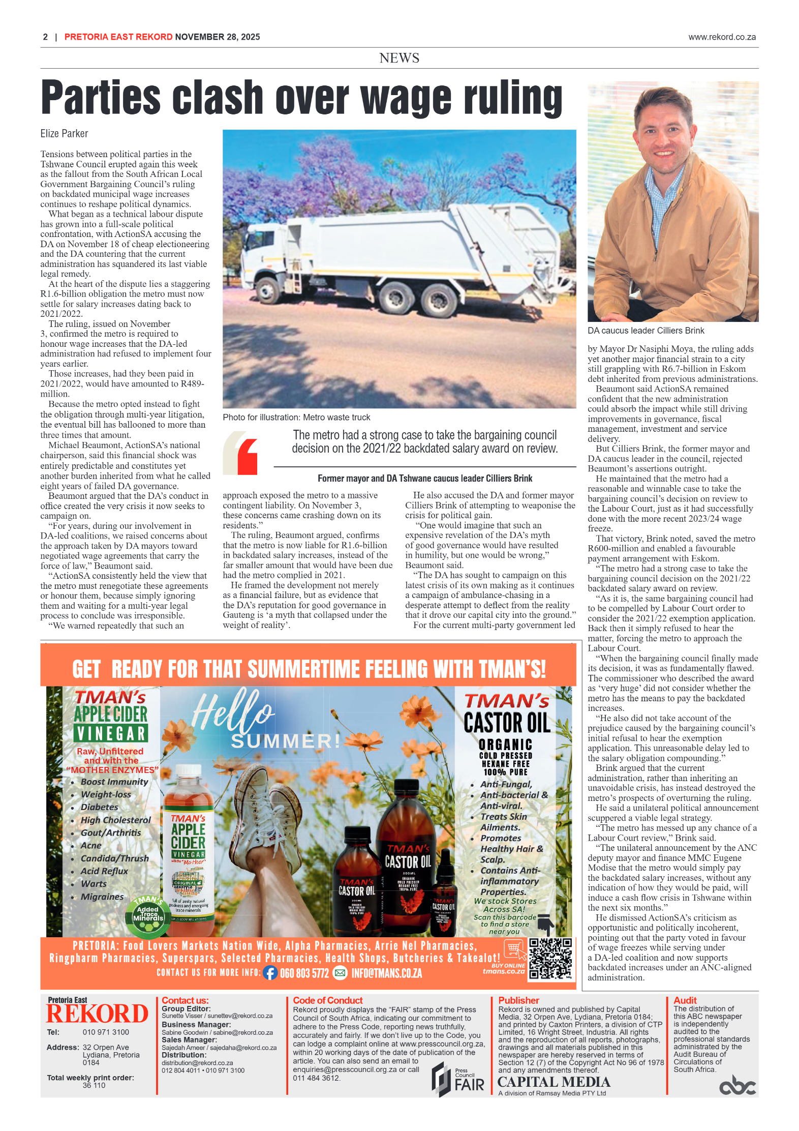 Rekord East 28 November 2025 page 4