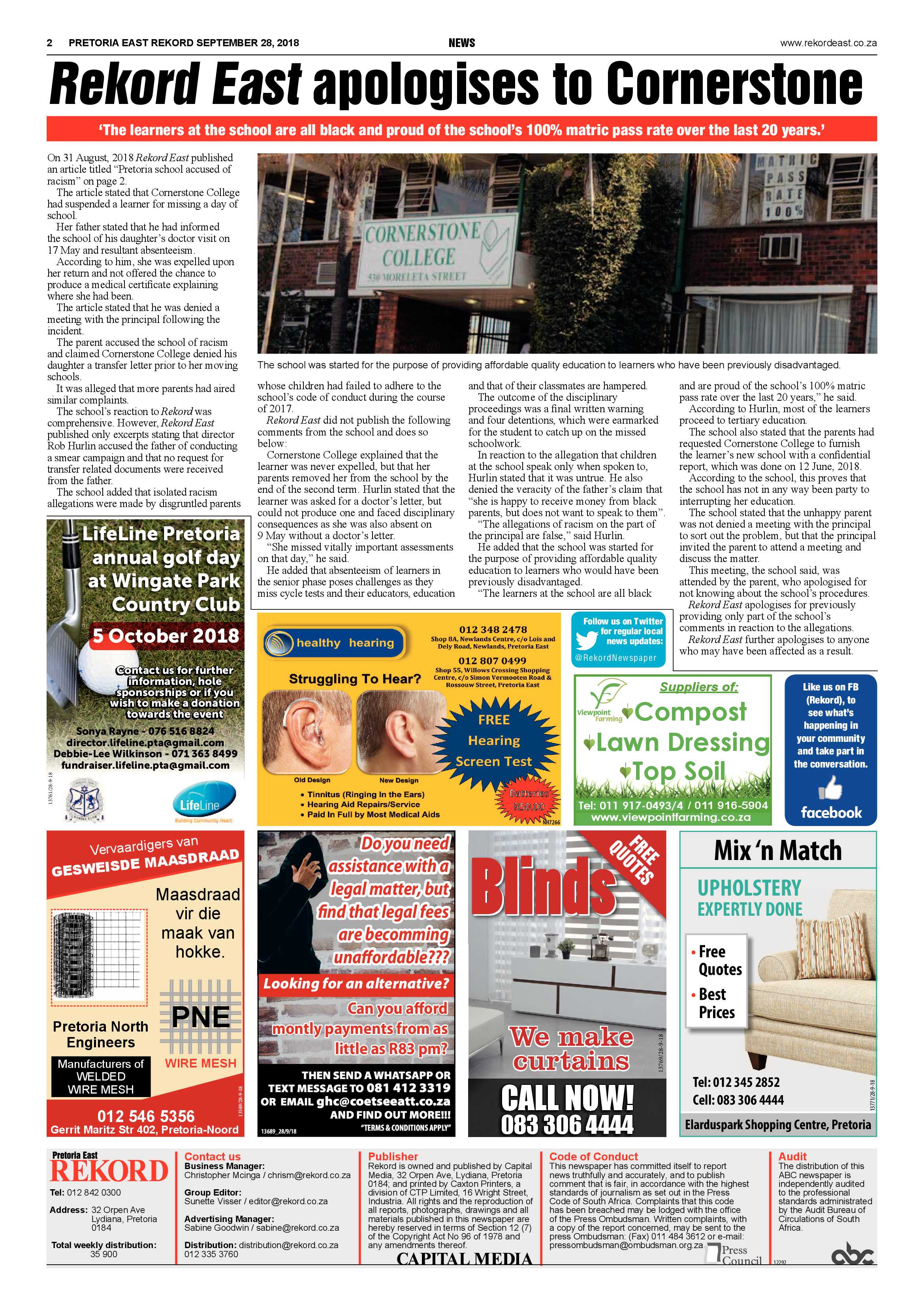 Rekord East 28 September 2018 page 2