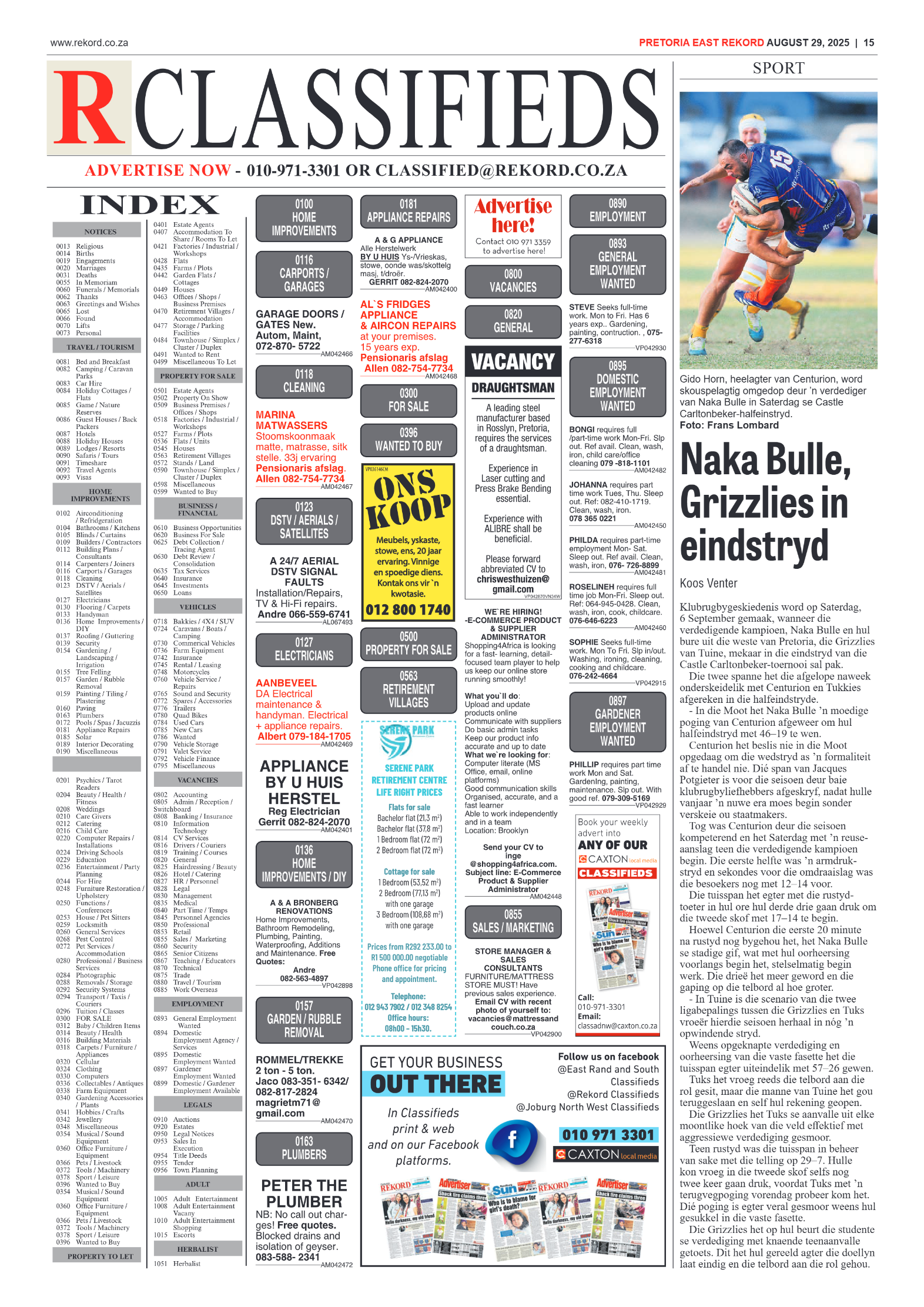 Rekord East 29 August 2025 page 15