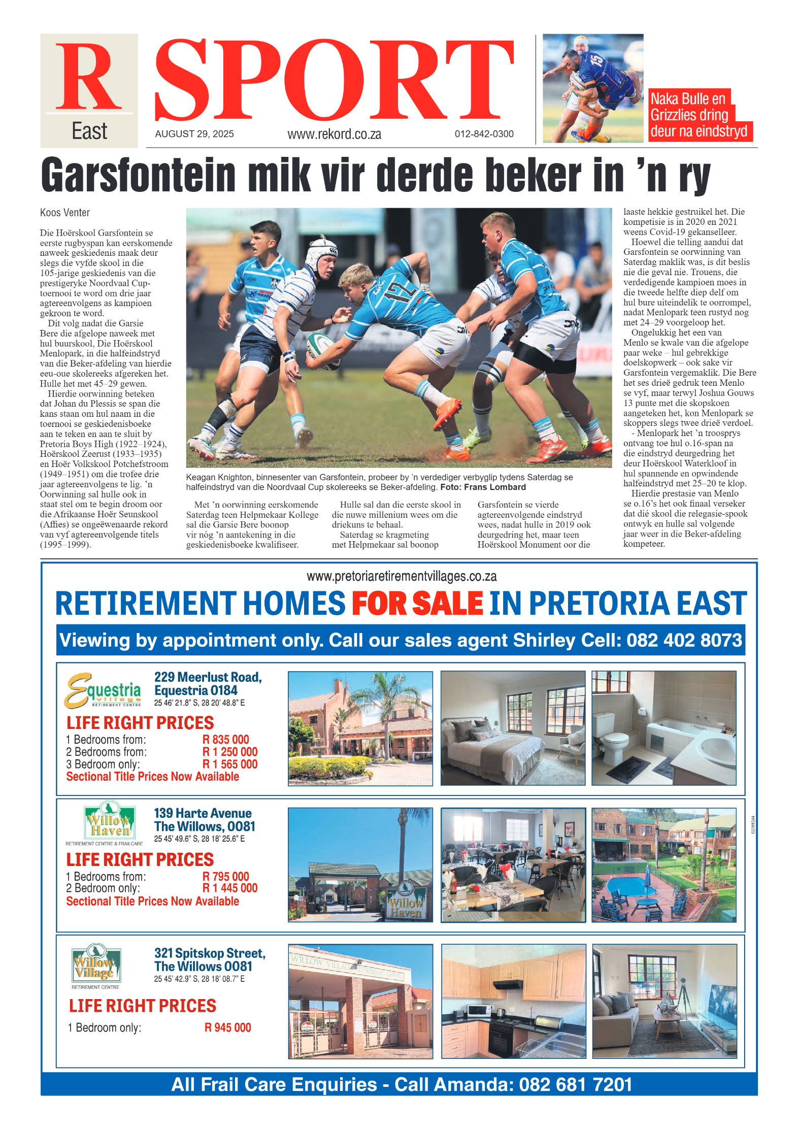 Rekord East 29 August 2025 page 16