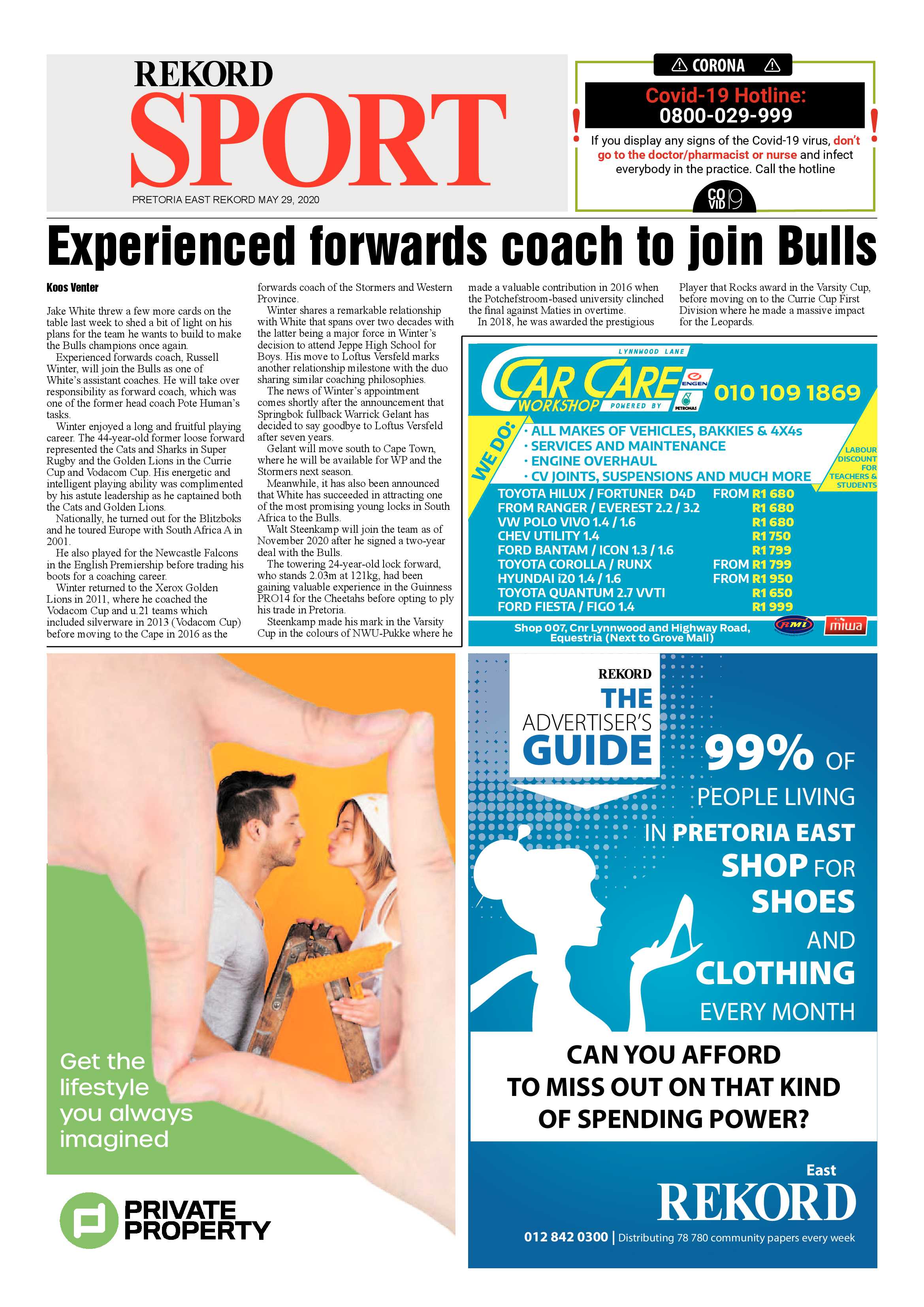 Rekord East 29 May 2020 page 8