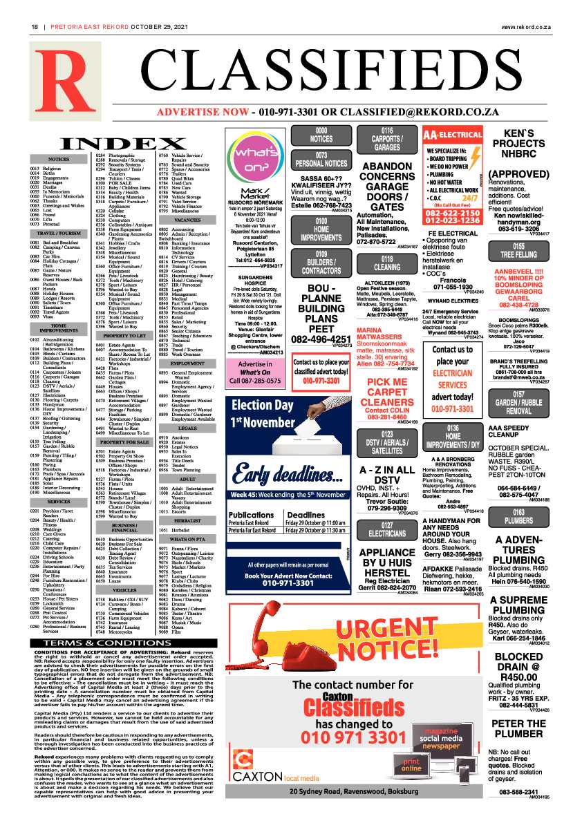Rekord East 29 October 2021 page 18