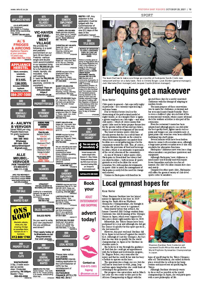 Rekord East 29 October 2021 page 19