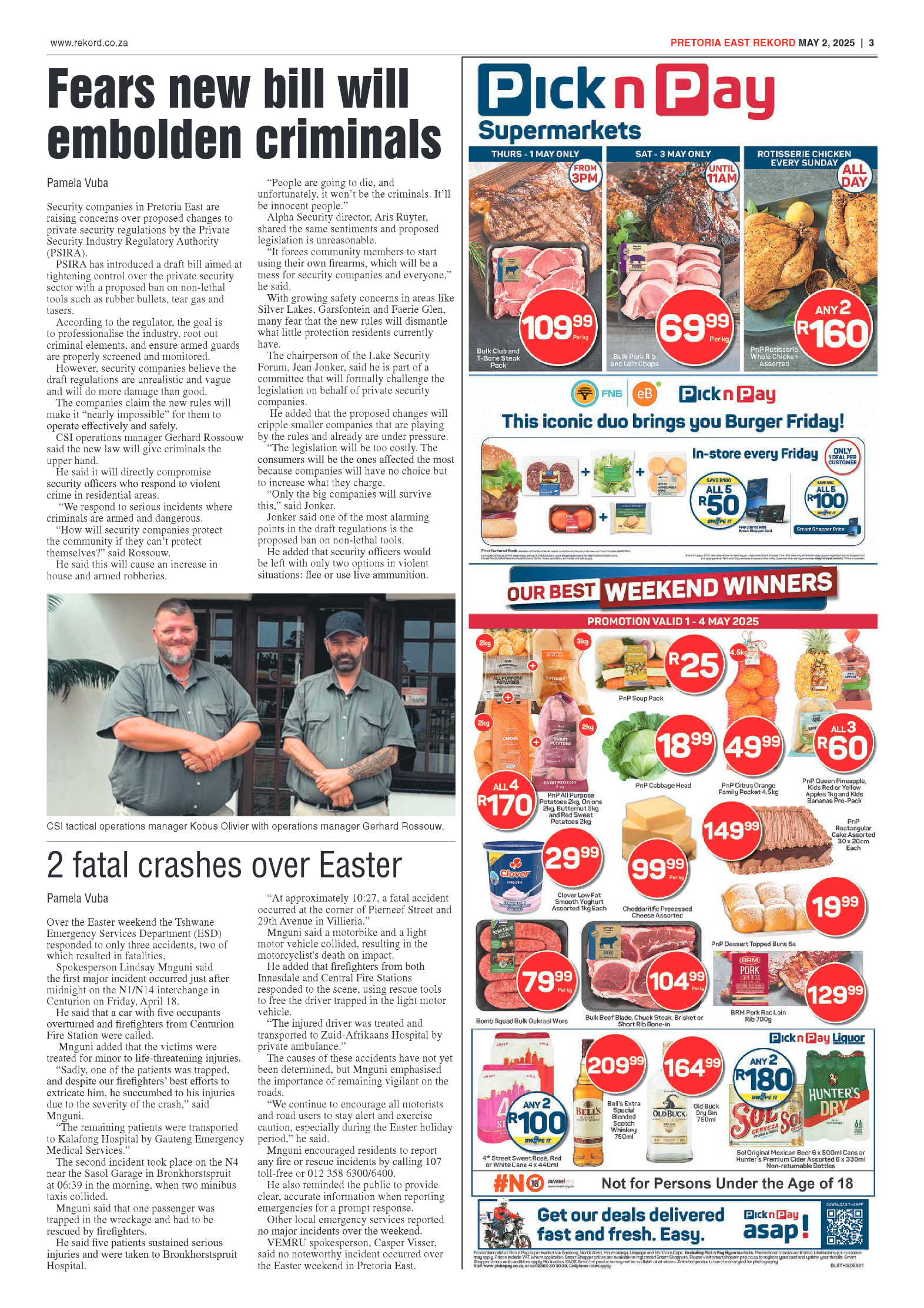 Rekord East 2 May 2025 page 3