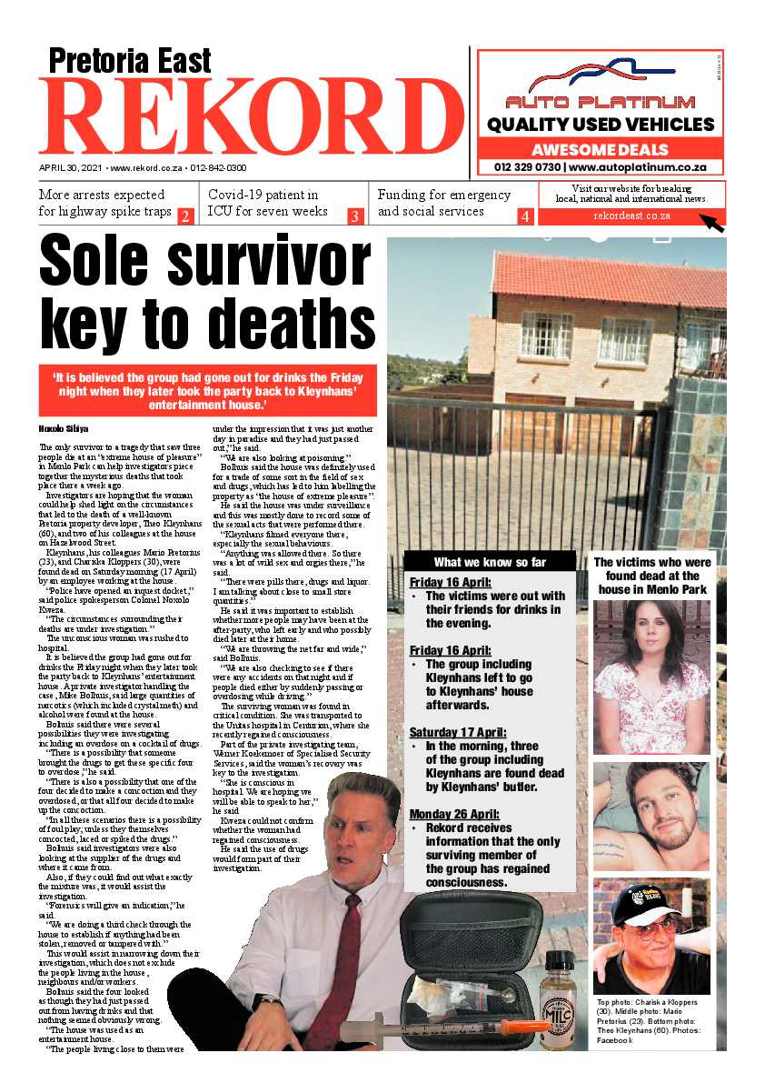 Rekord East 30 April 2021 page 1