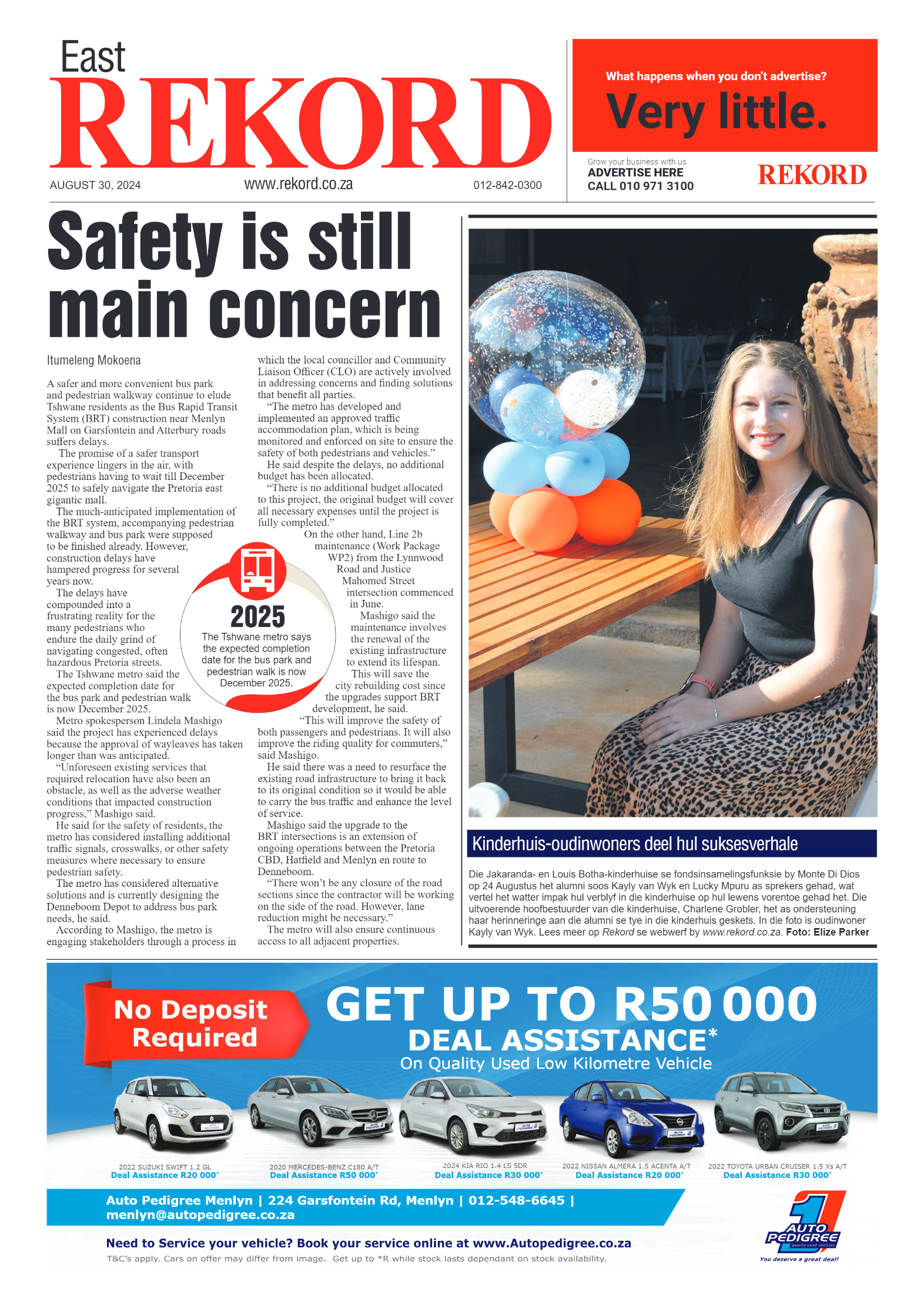 Rekord East 30 August 2024 page 1