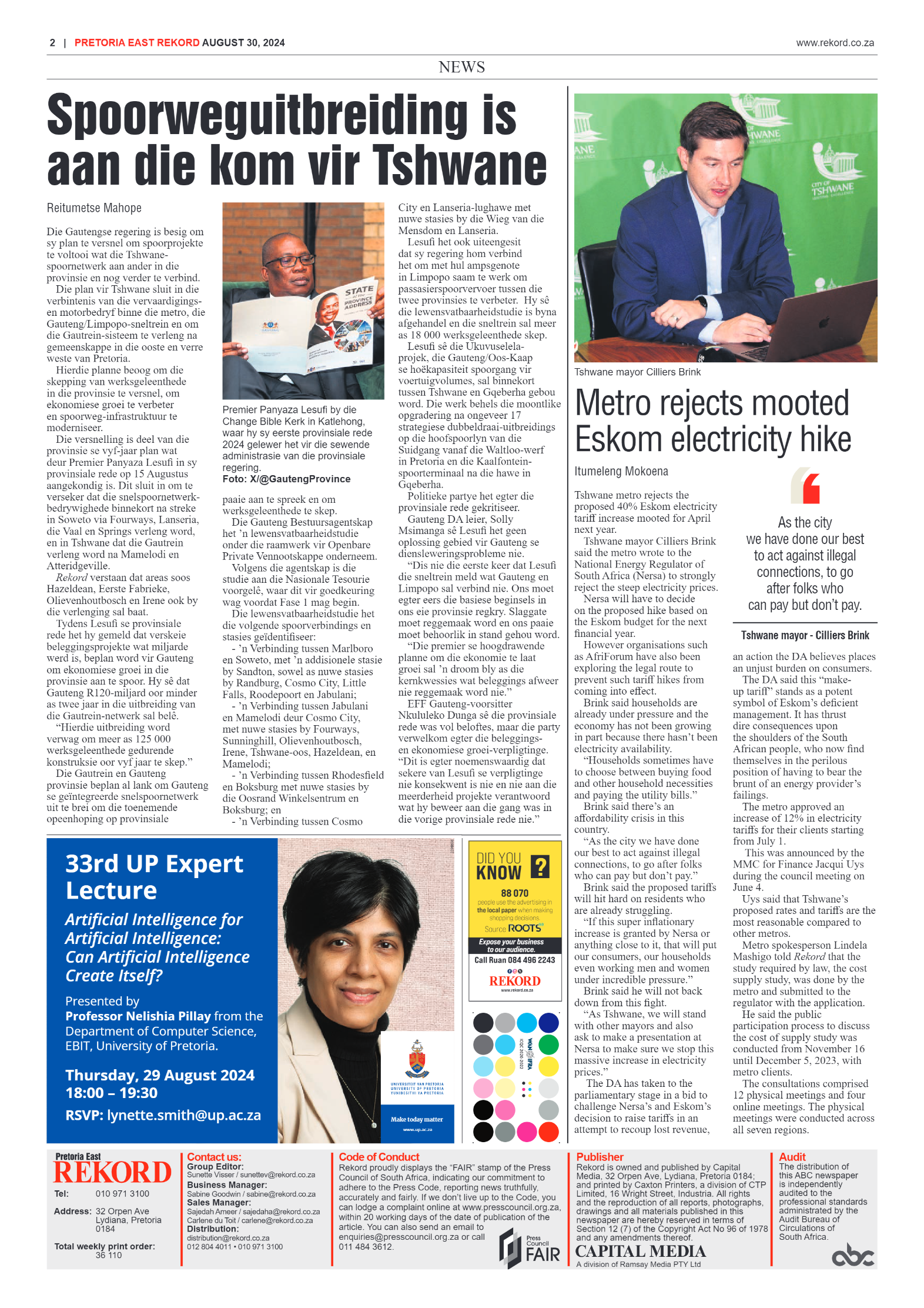 Rekord East 30 August 2024 page 2