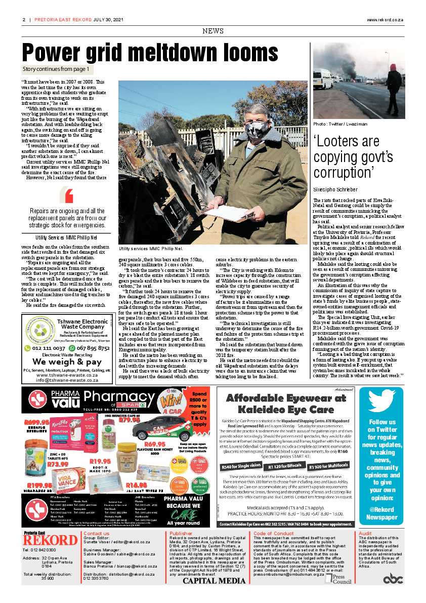 Rekord East 30 July 2021 page 2