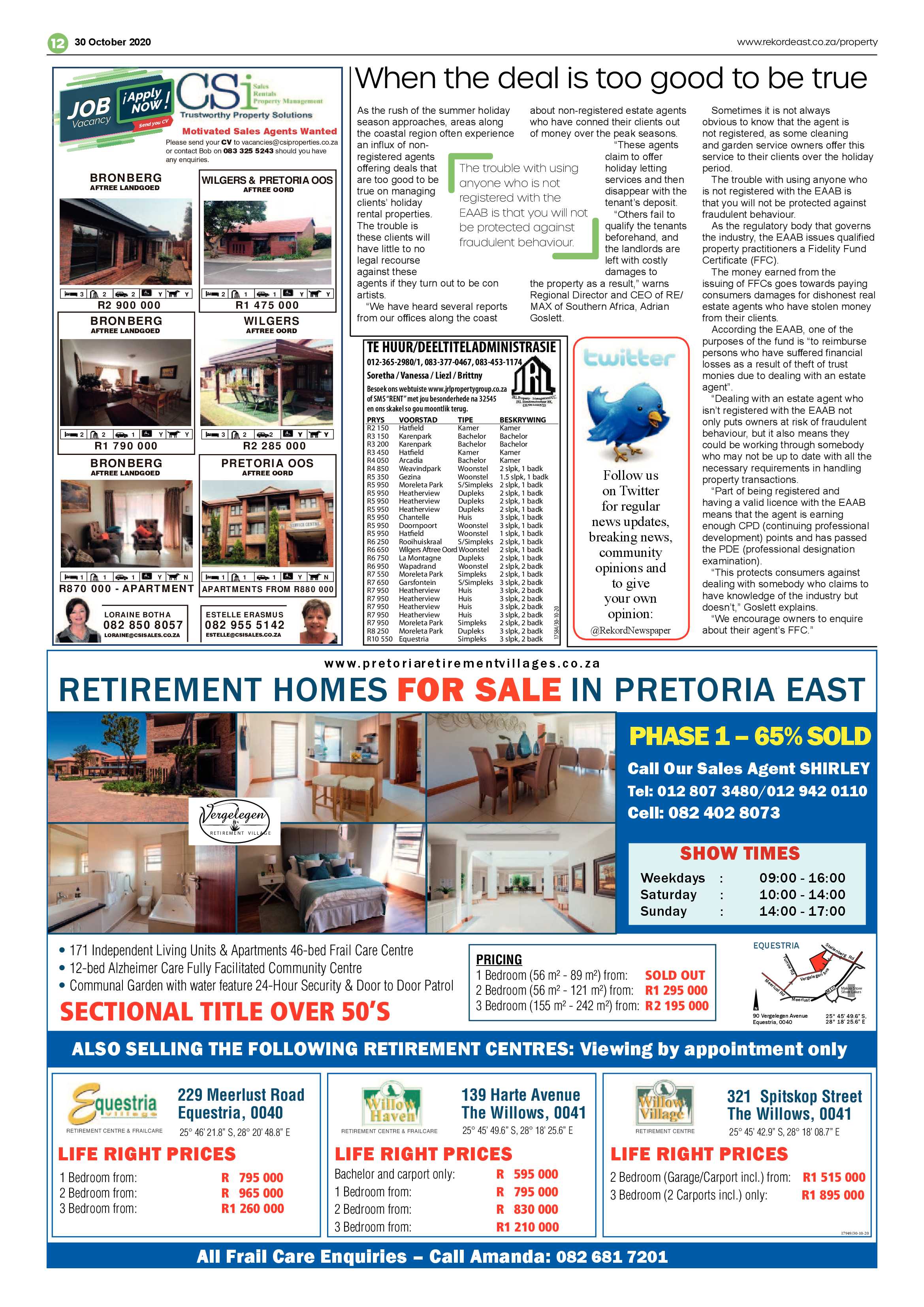 Rekord East 30 October 2020 page 12
