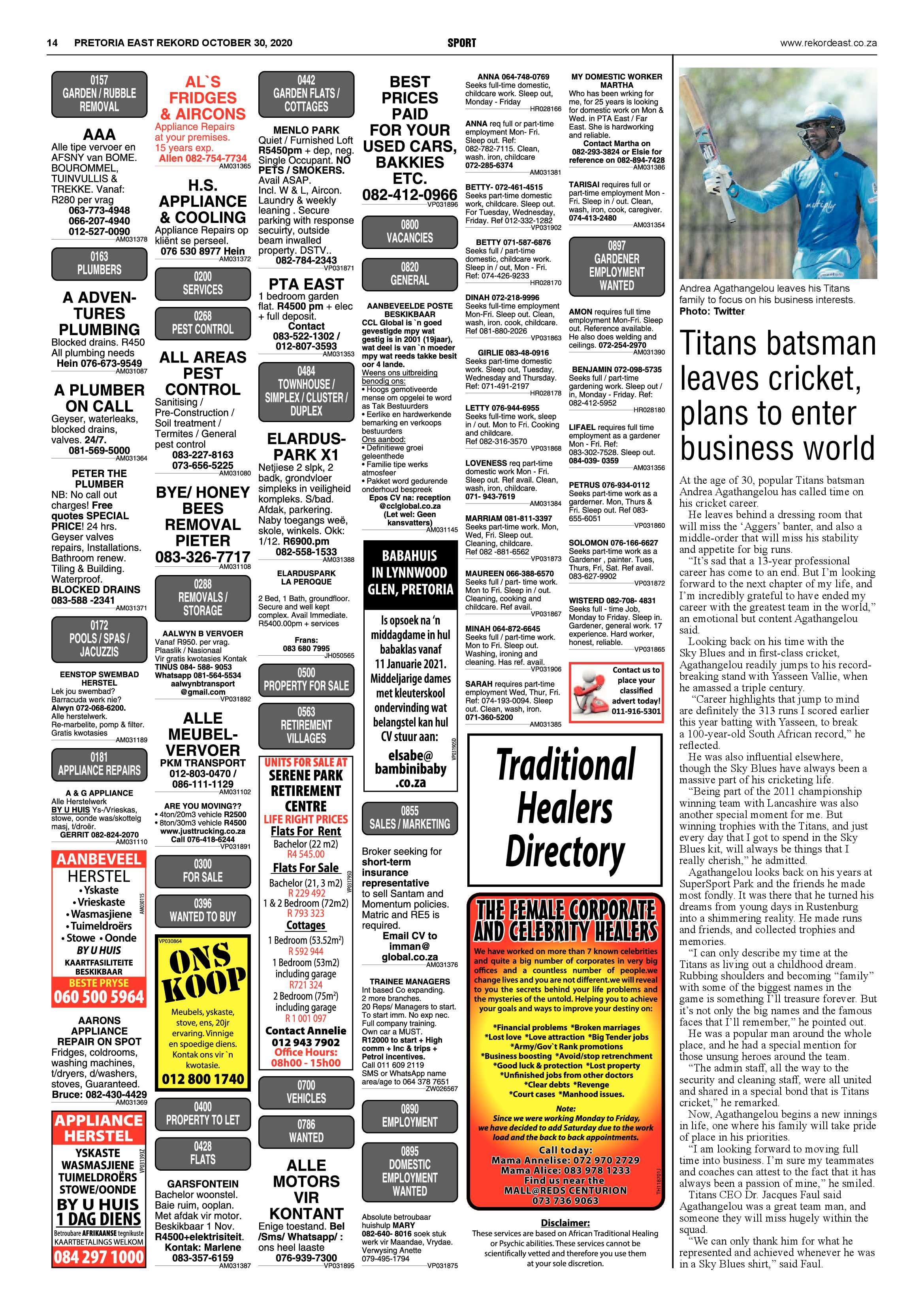 Rekord East 30 October 2020 page 14