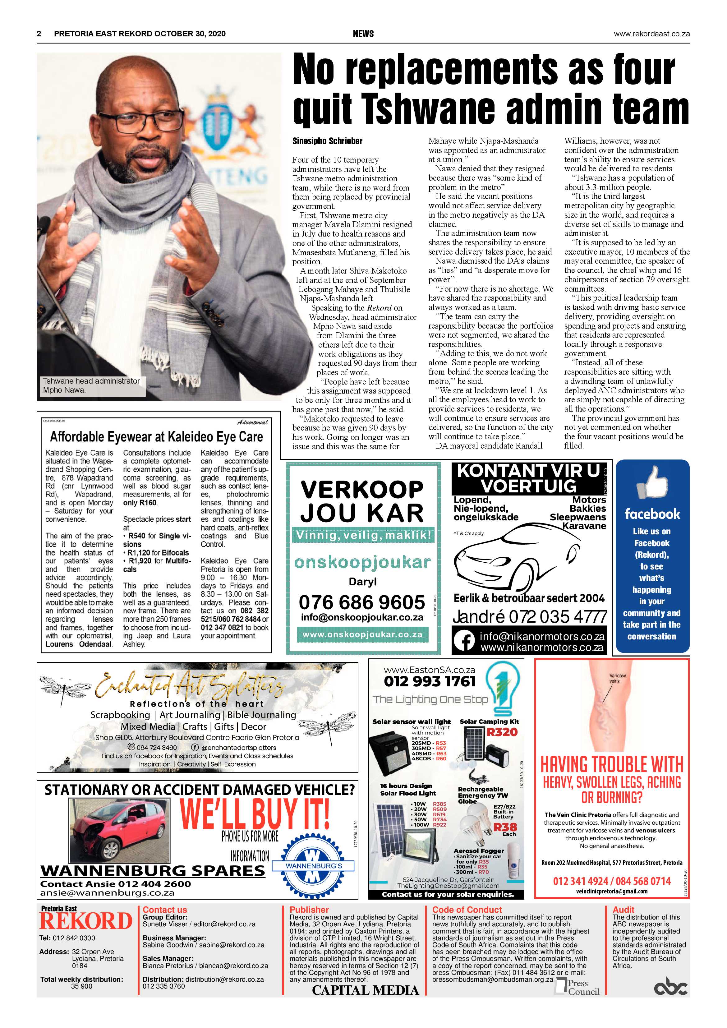 Rekord East 30 October 2020 page 2