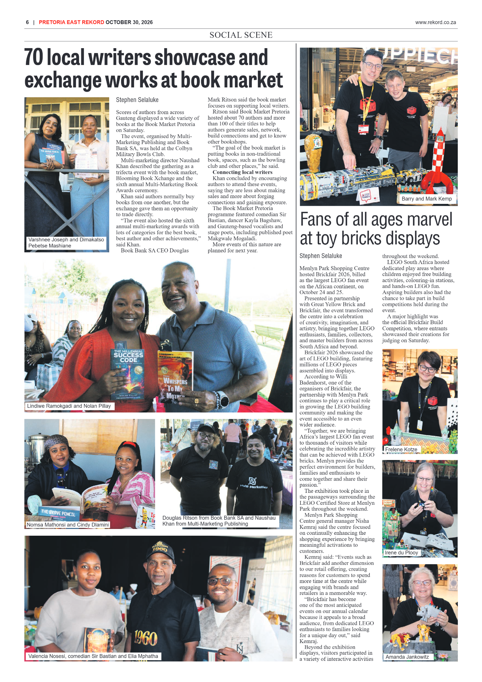 Rekord East – 30 October 2026 page 8