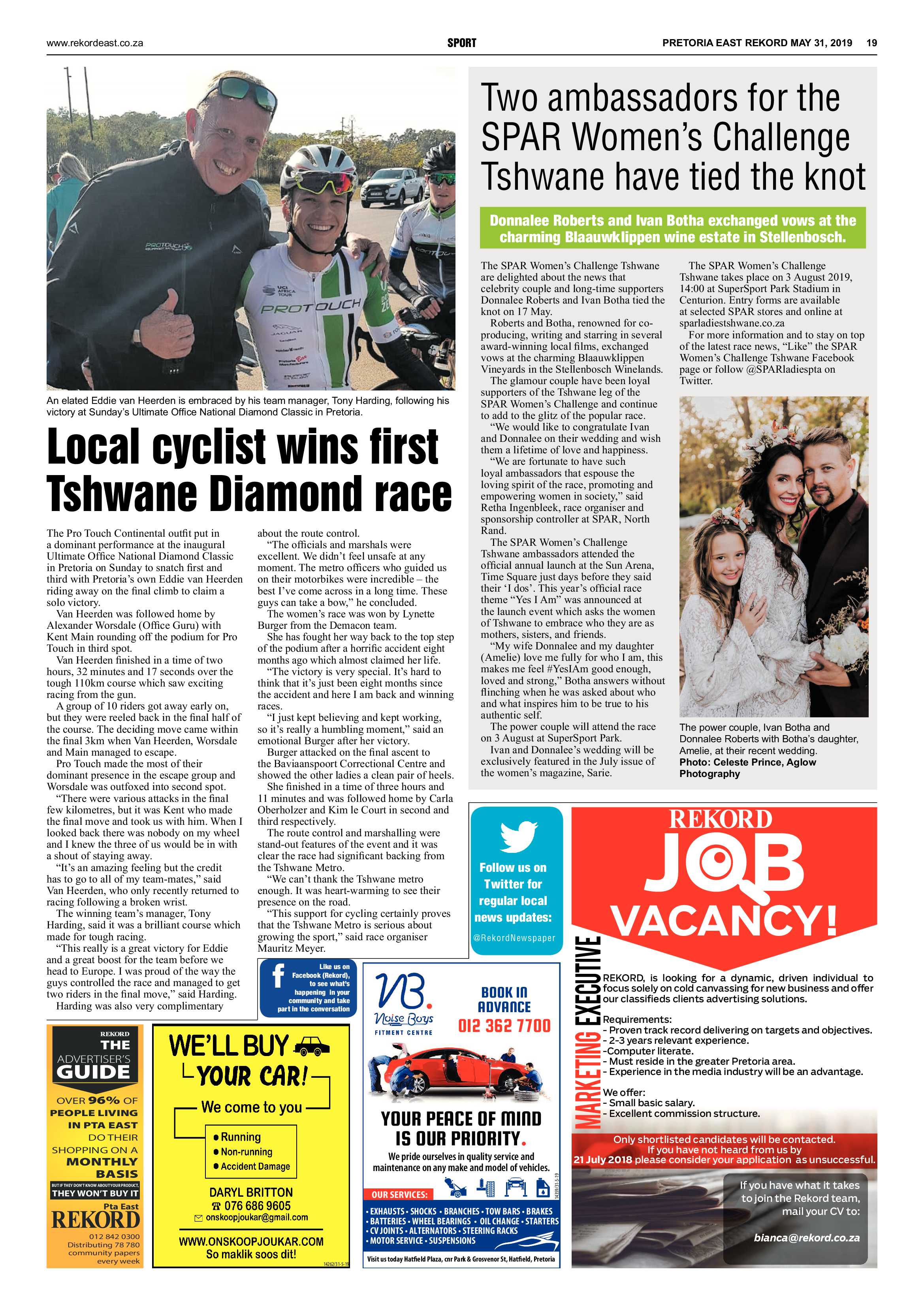 Rekord East 31 May 2019 page 19