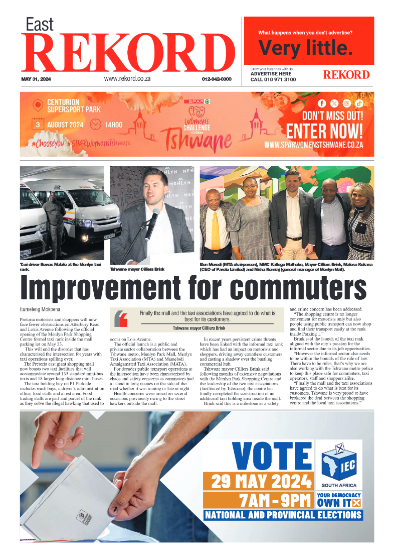 Rekord East 31 May 2024 page 1