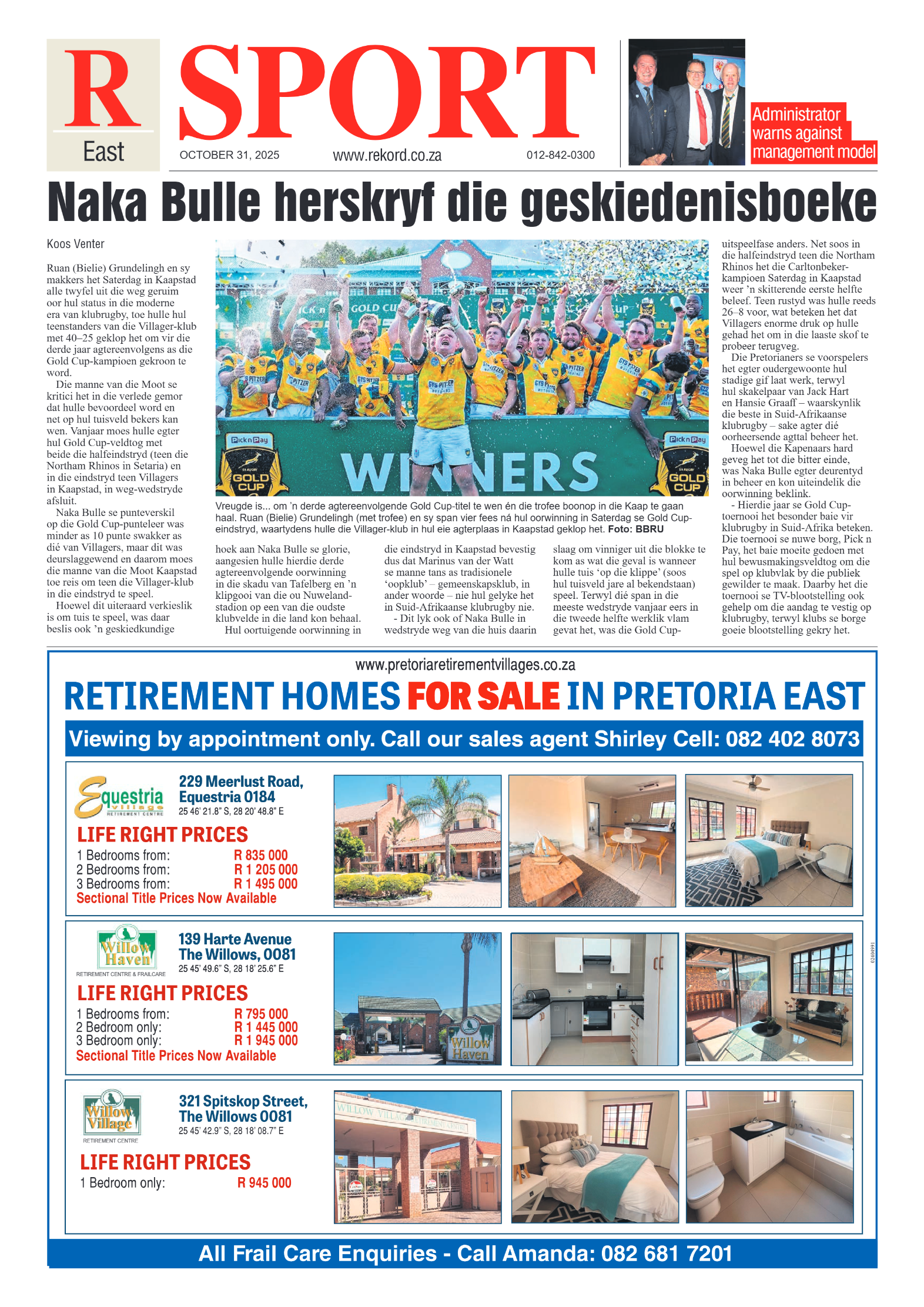 Rekord East 31 October 2025 page 10