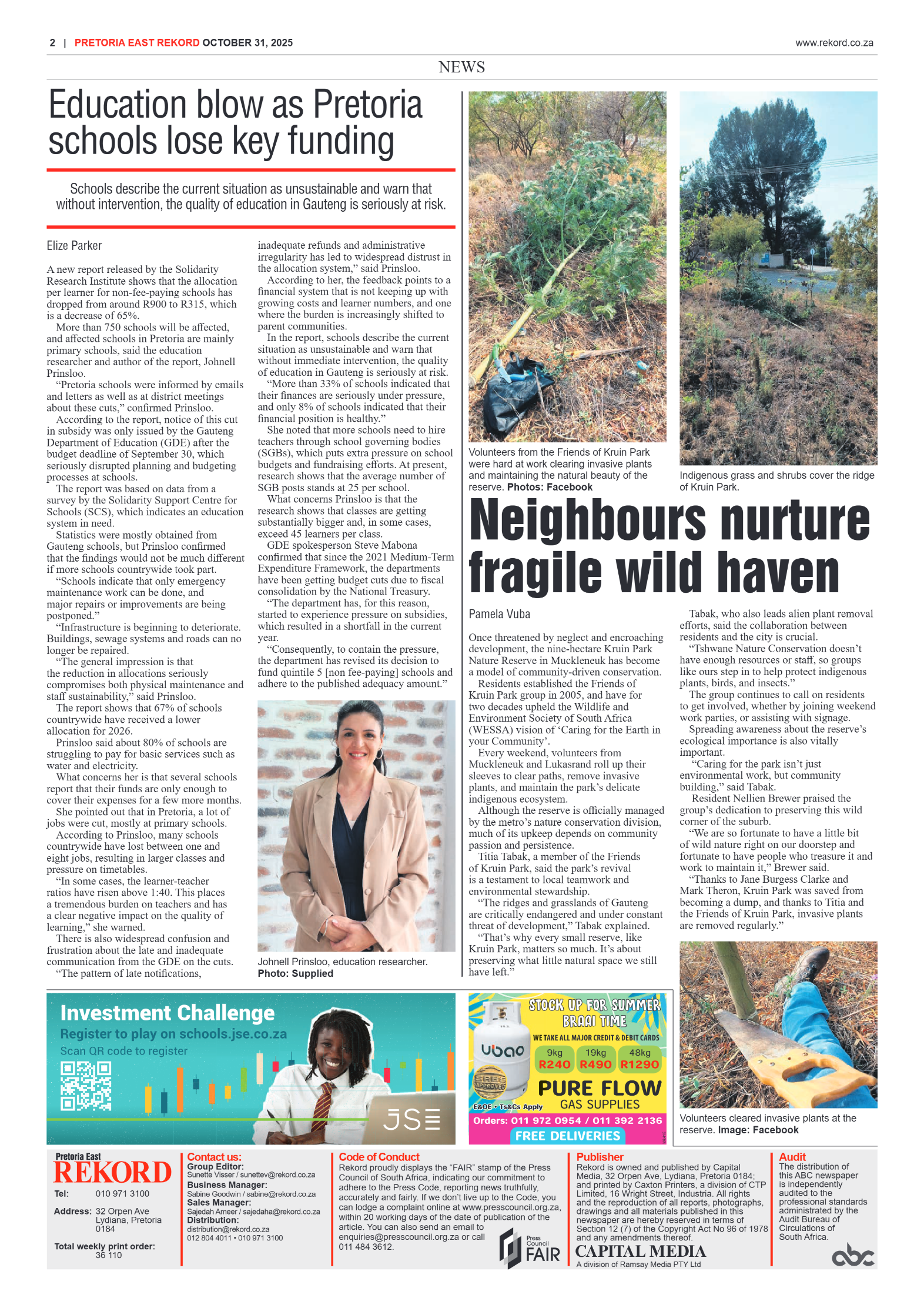 Rekord East 31 October 2025 page 4