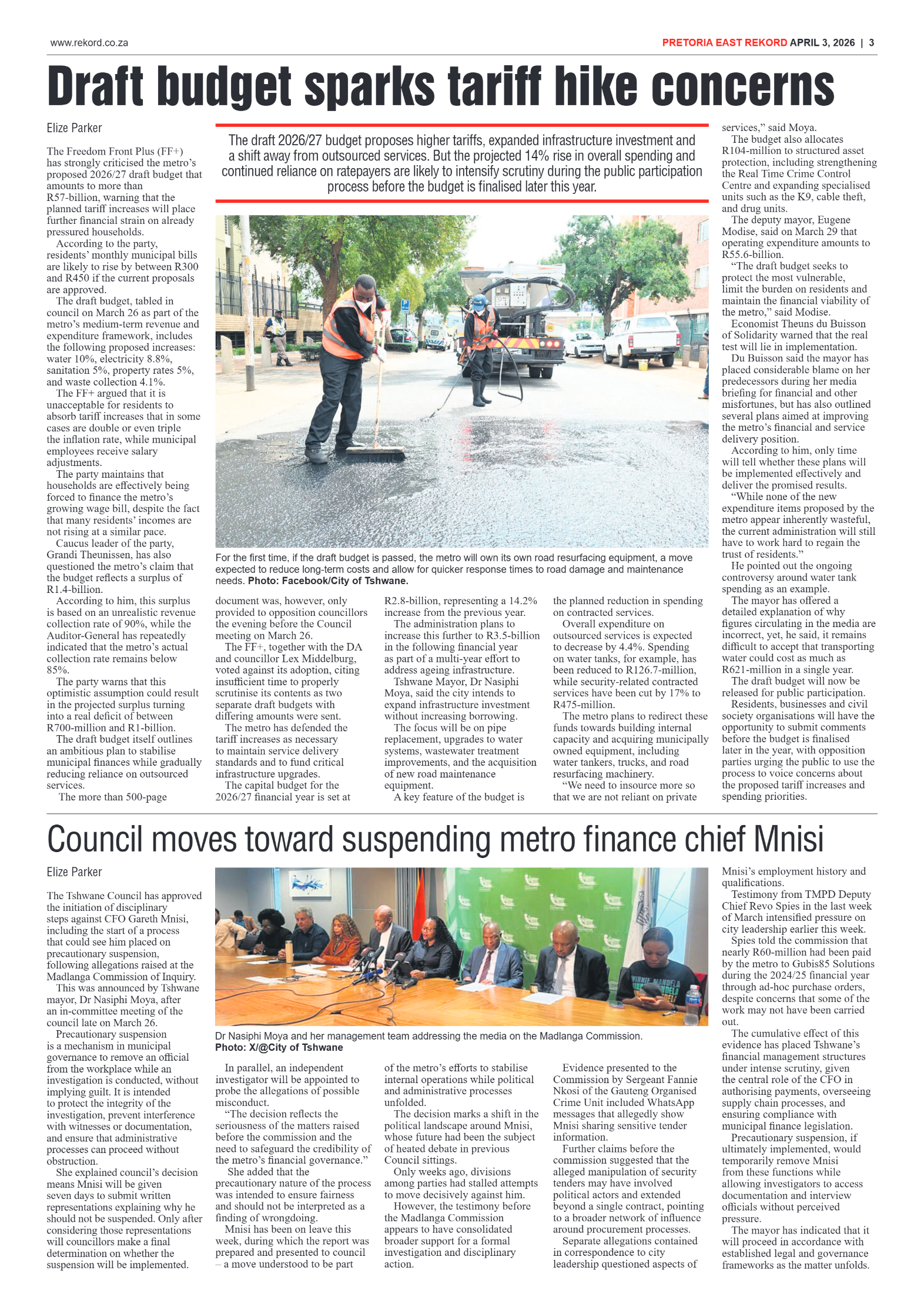 Rekord East 3 April 2026 page 3