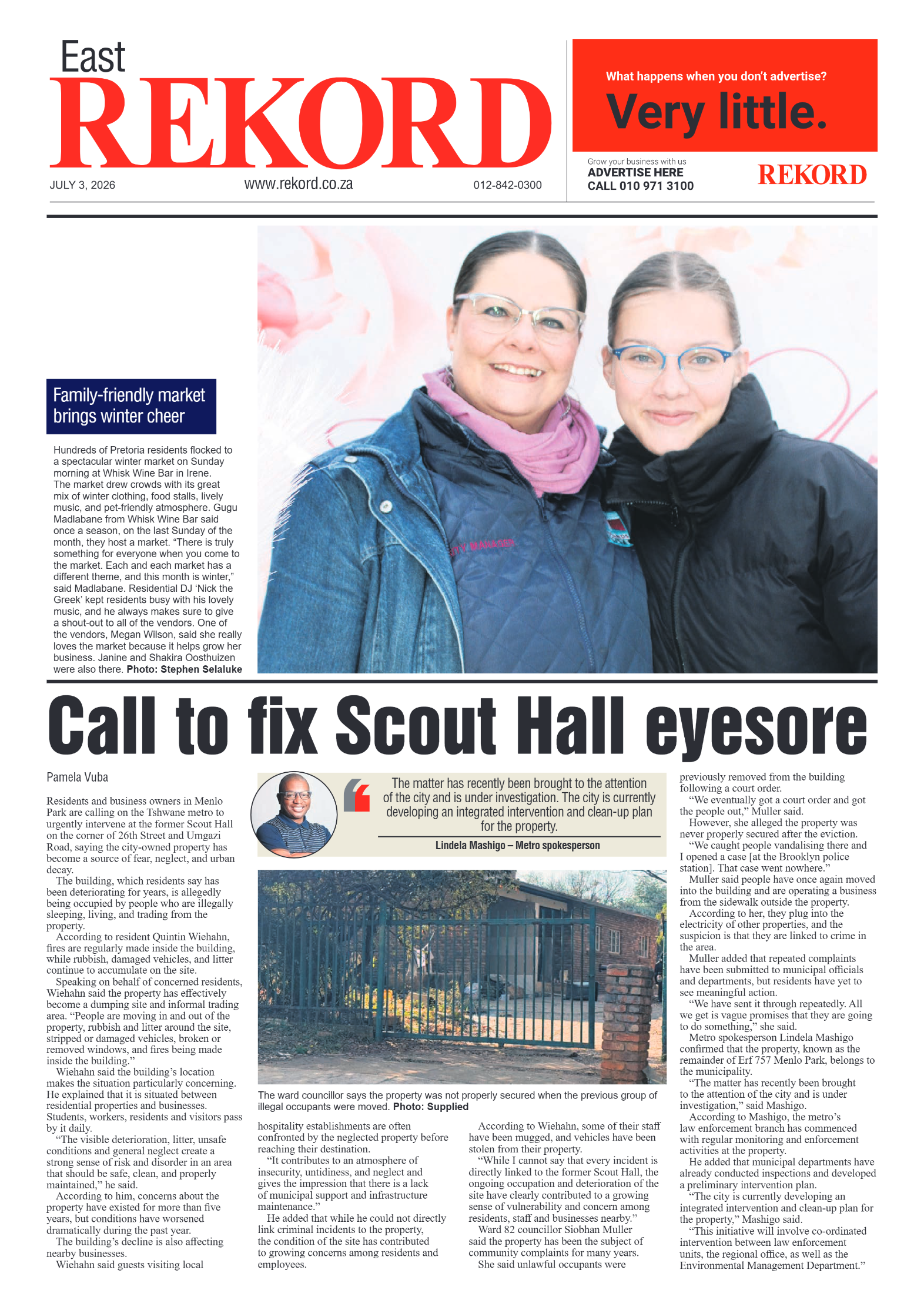 Rekord East 3 July 2026 page 3