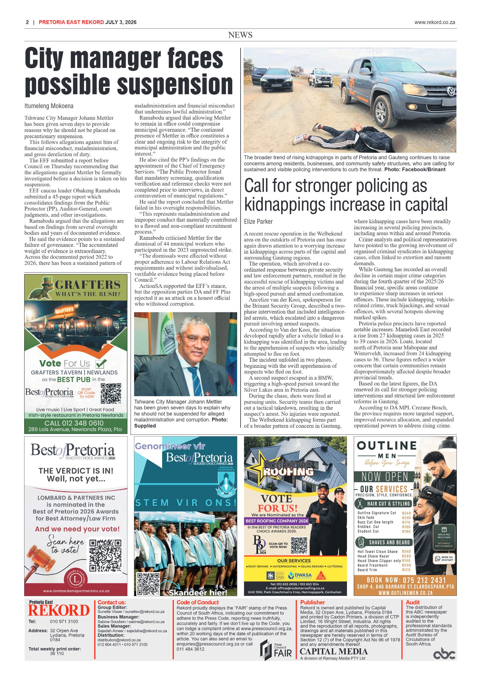 Rekord East 3 July 2026 page 4