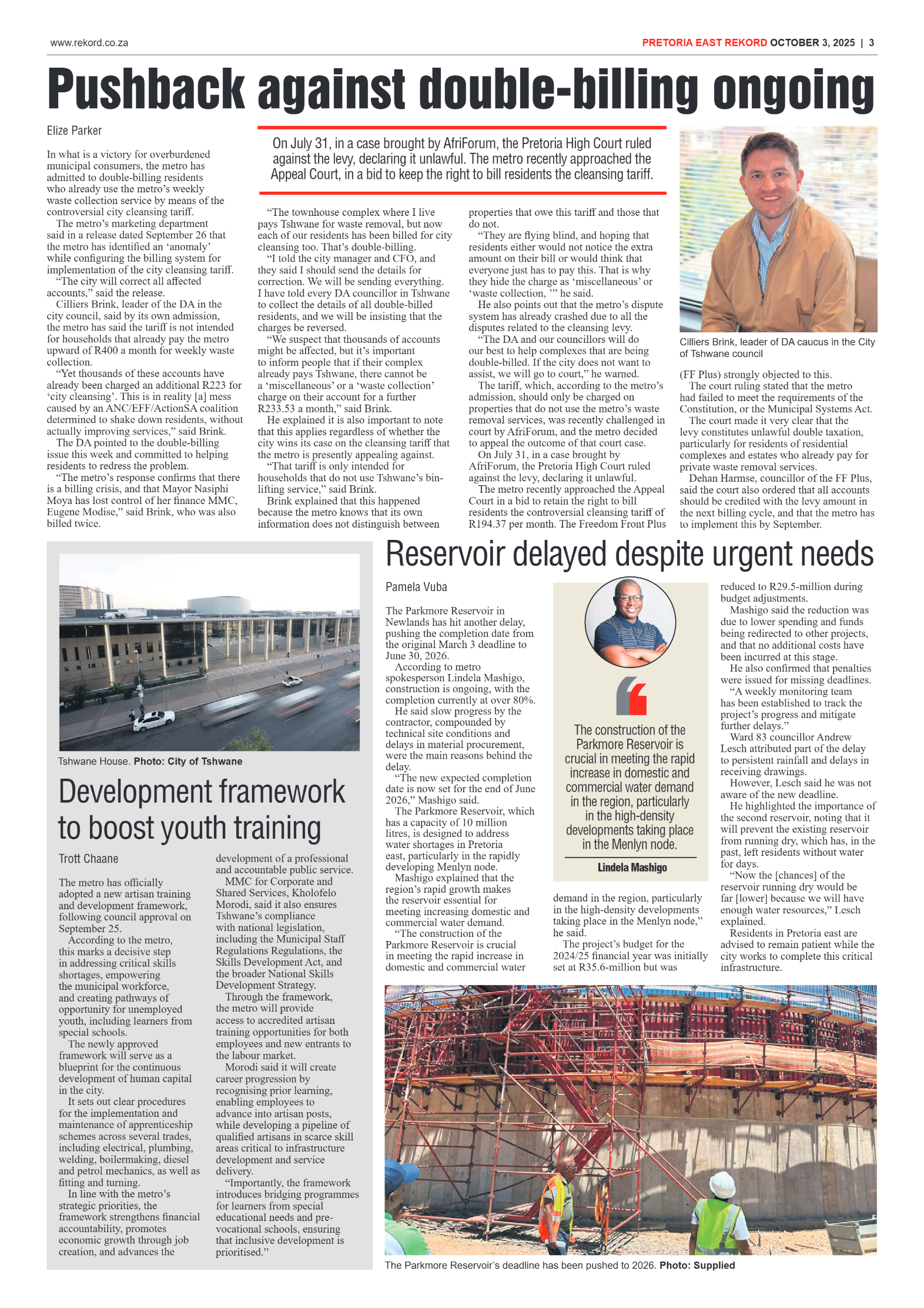 Rekord East 3 October 2025 page 3