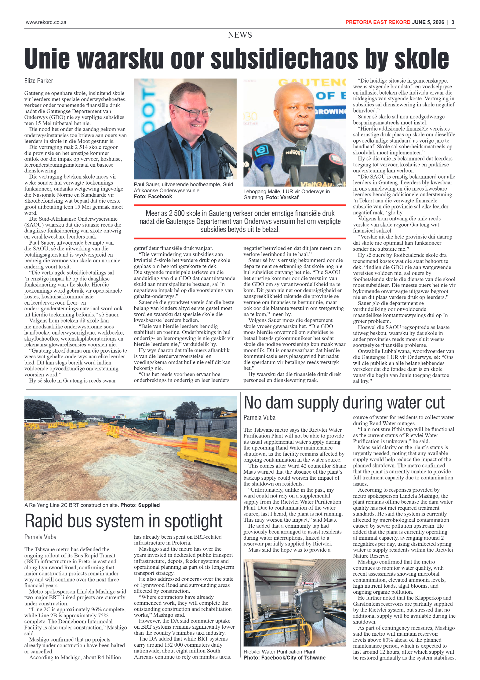 Rekord East 5 June 2026 page 3